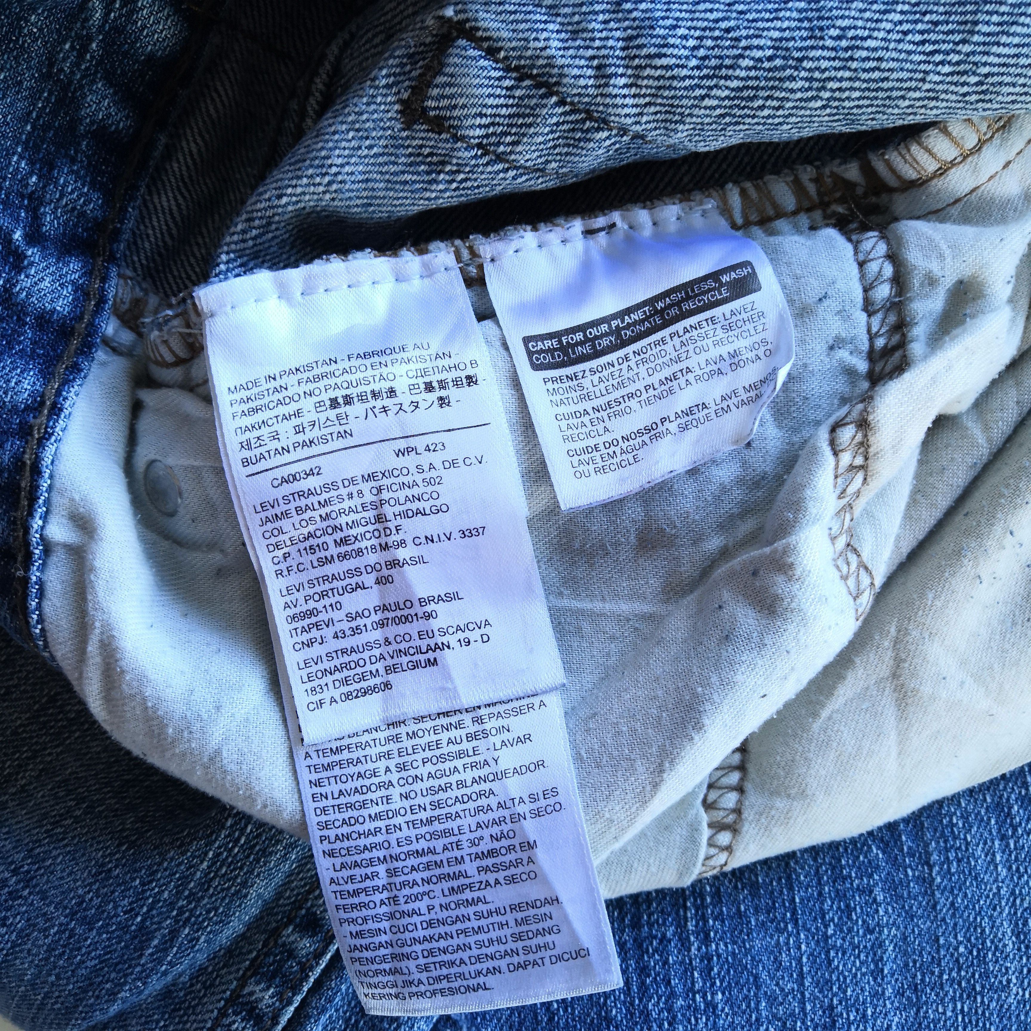 Levi's Vintage Levis 550 Faded Denim Distressed Levi's Jeans Size US 32 / EU 48 - 7 Thumbnail
