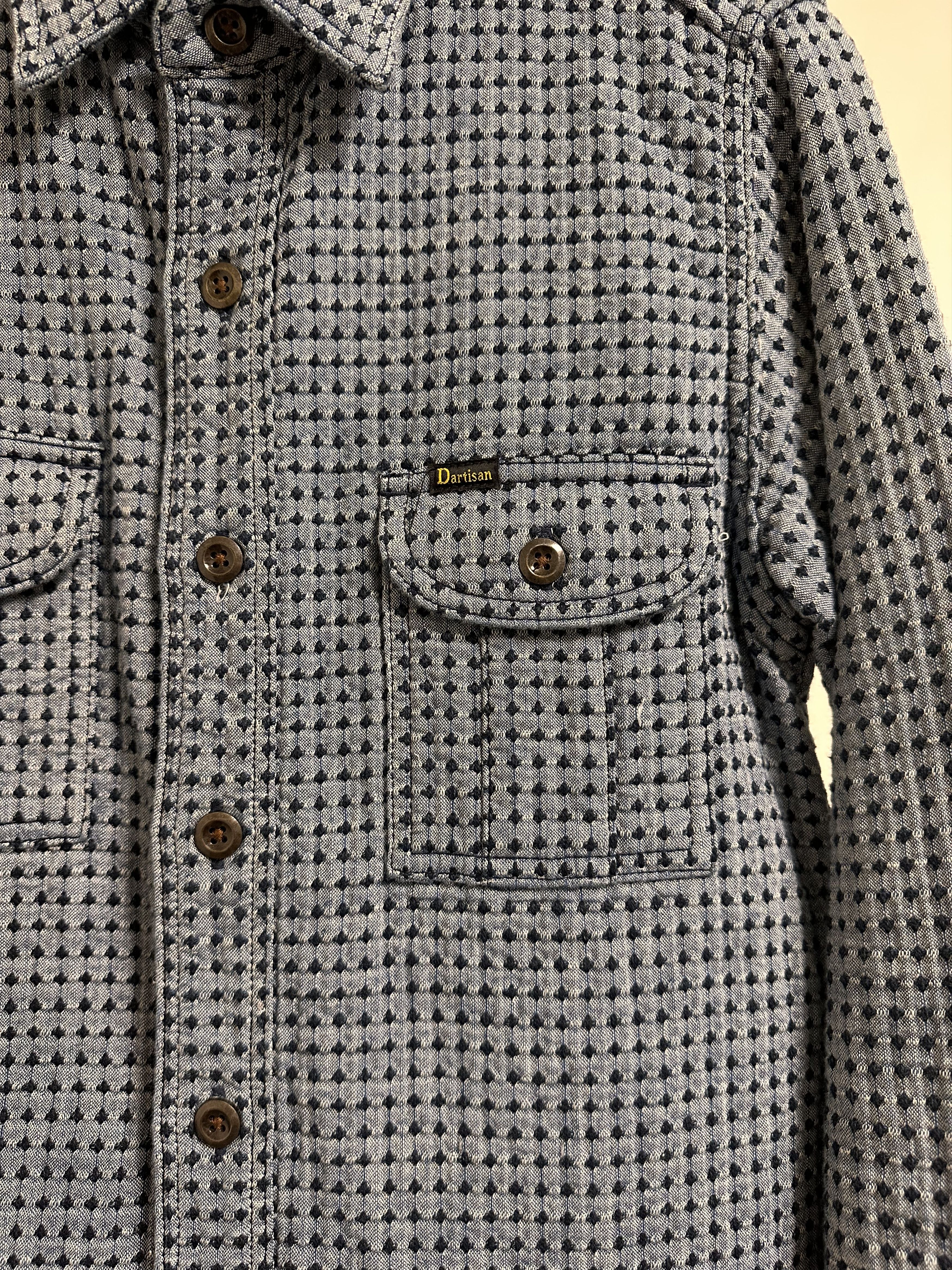 Studio D'Artisan Studio D'Artisan Sashiko Nel Shirt Size US XS / EU 42 / 0 - 4 Thumbnail