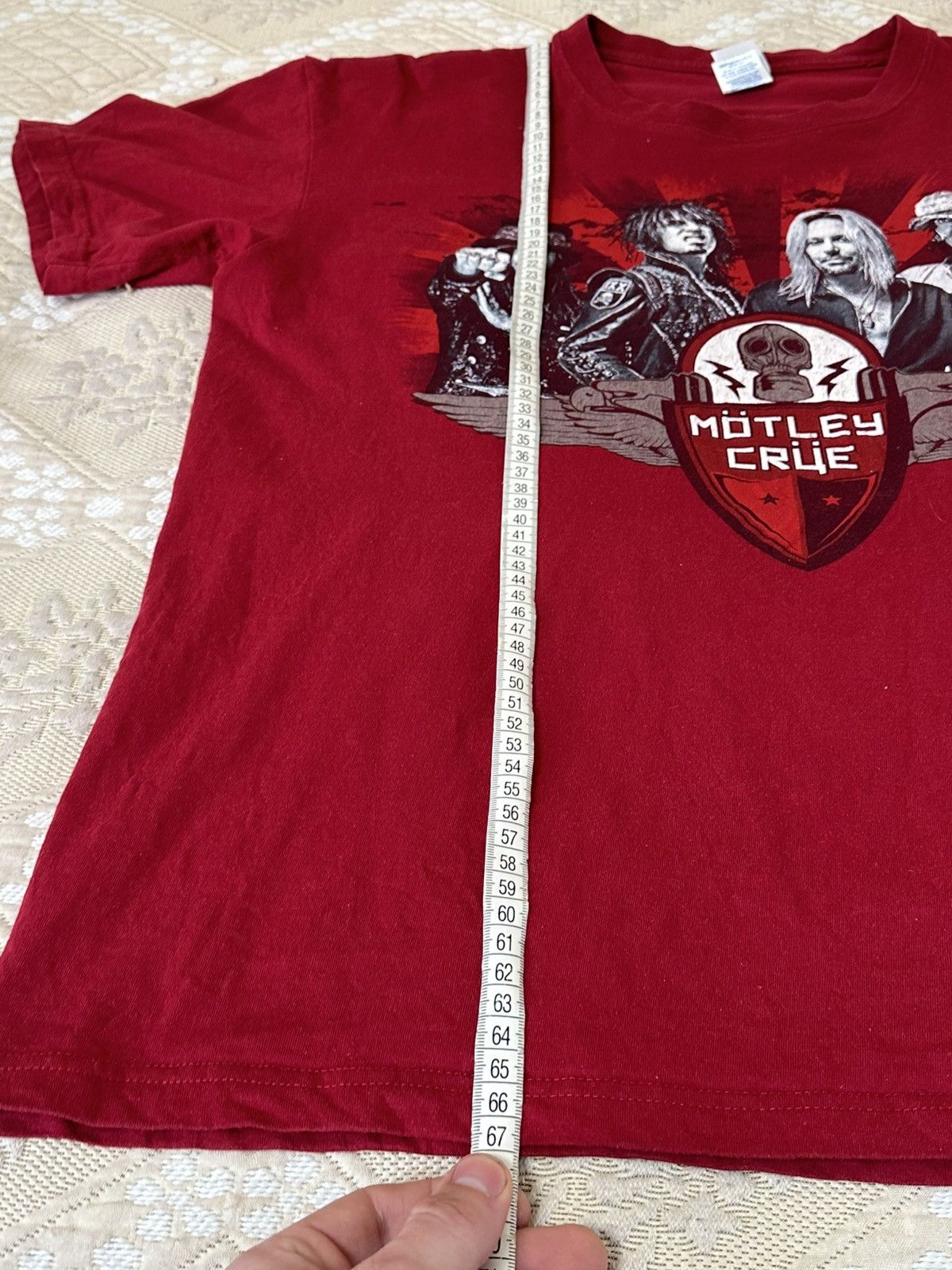 Band Tees 🔥 Motley Crue x Poison Tour 2011 Vintage Rock Band USA Shirt Size US L / EU 52-54 / 3 - 11 Thumbnail