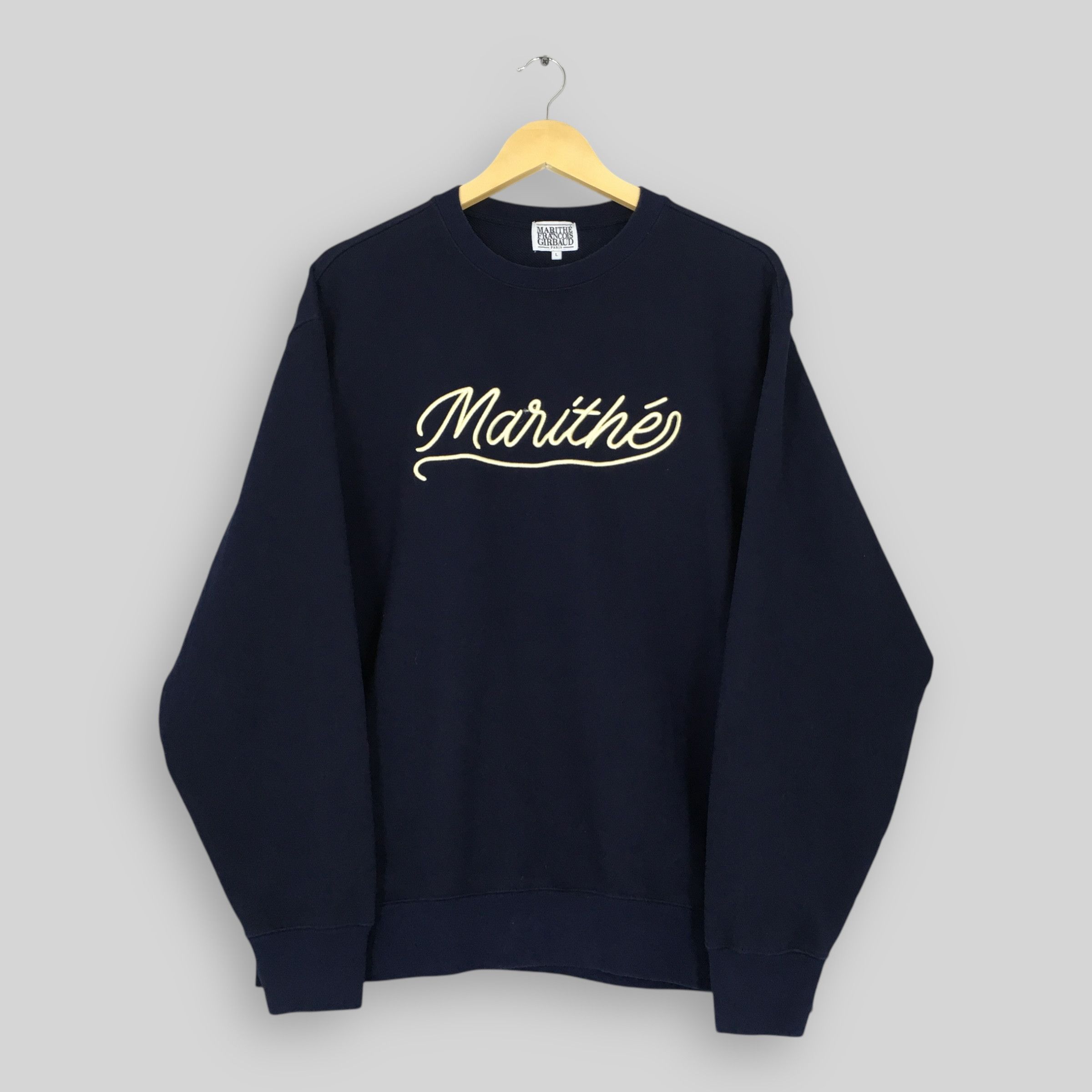 Marithe + Francois Girbaud Vintage Marithe Francois Girbaud MFG Sweatshirt Medium Size US M / EU 48-50 / 2 - 1 Thumbnail