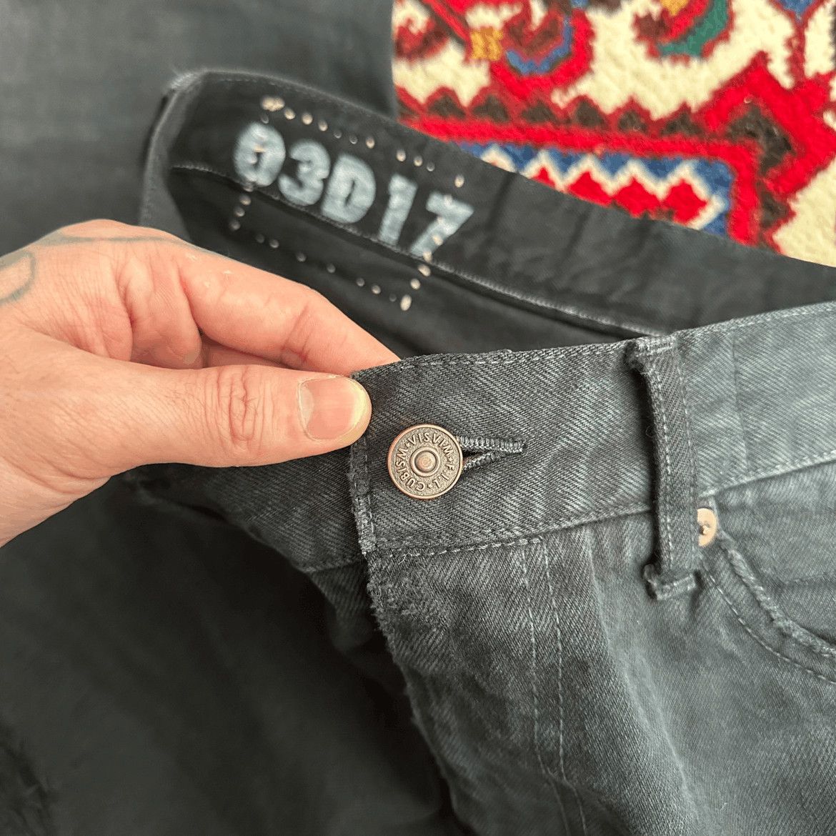 Visvim Visvim 19AW ICT 03D17 Distressed Journeyman Denim-2505 Size US 32 / EU 48 - 7 Thumbnail