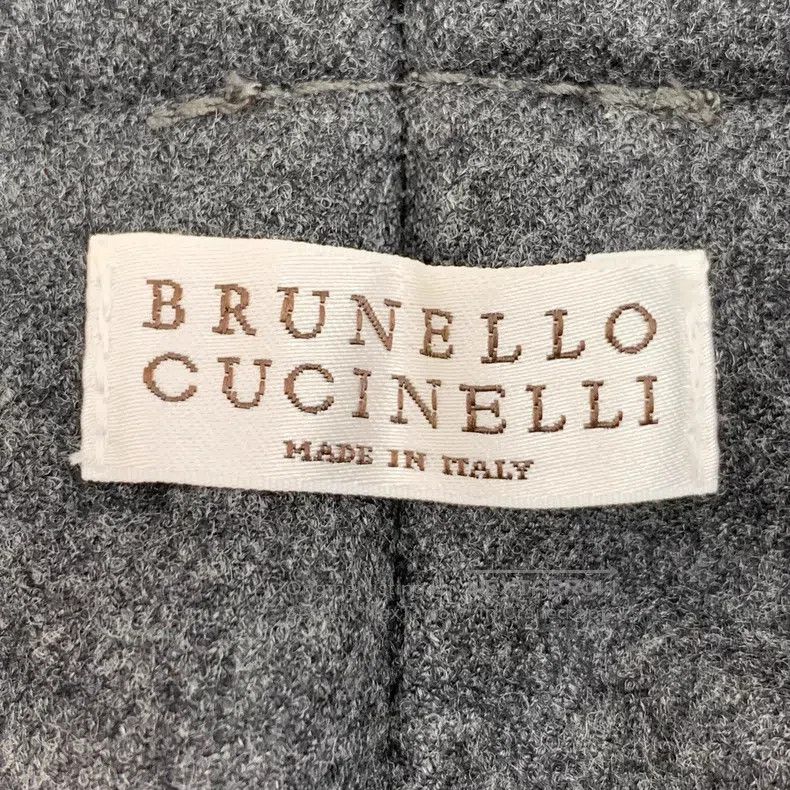 Brunello Cucinelli Brunello Cucinelli Wool half-skirt, dark gray Size 25" / US 0 / IT 36 - 5 Thumbnail