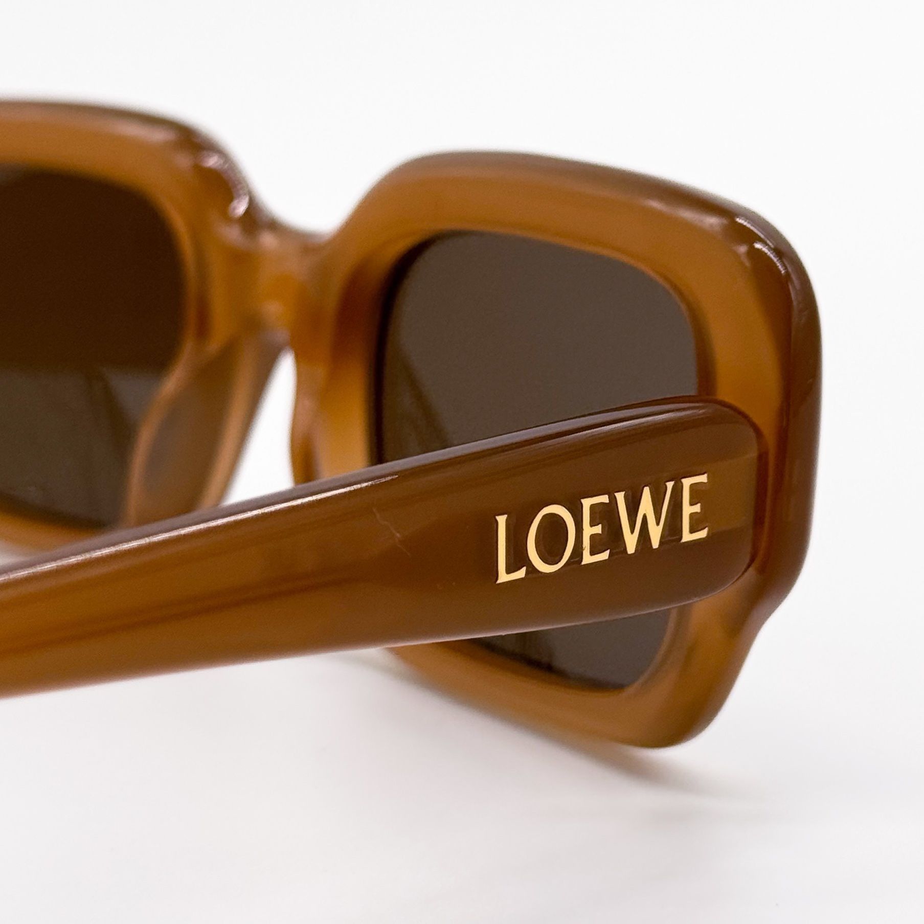 NEW LOEWE SUNGLASSES LW40158I 50E BROWN UNISEX EYEWEAR display picture 1