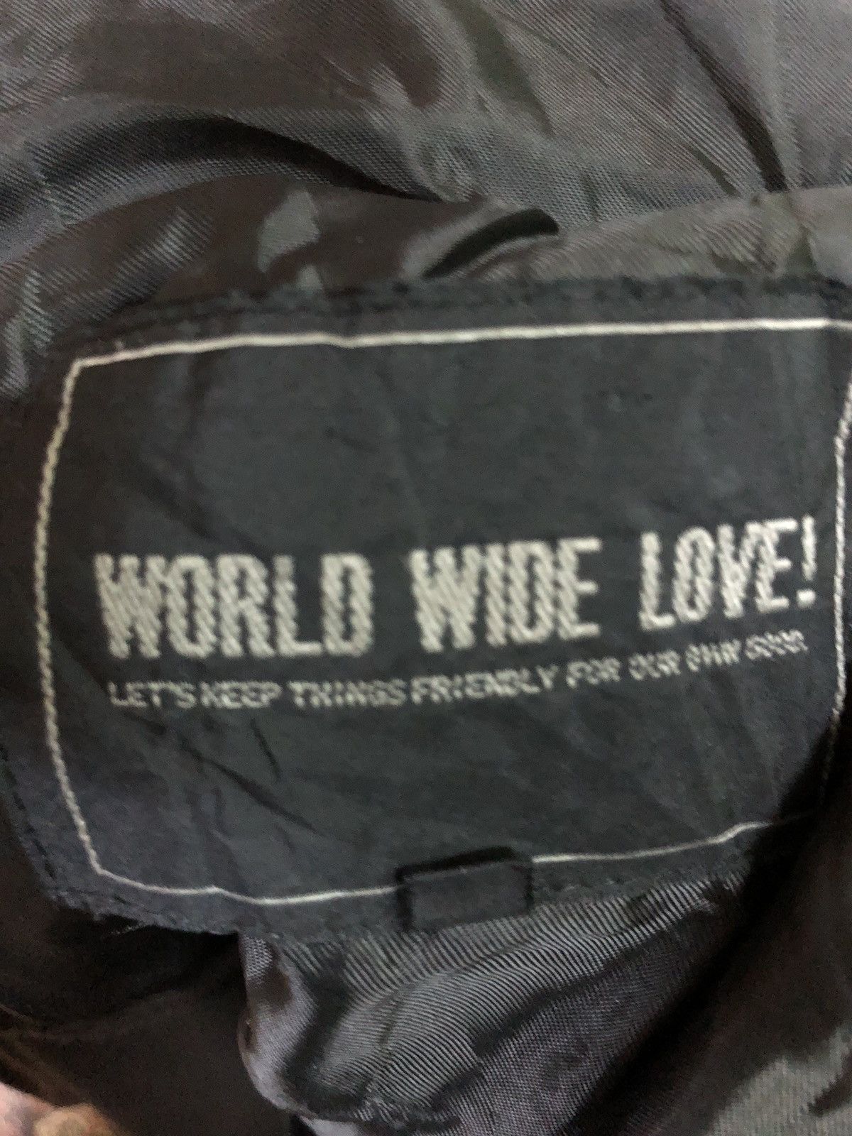 Japanese Brand World Wide Love Wool Punk Rockabilly Parkas Jacket Size US M / EU 48-50 / 2 - 3 Thumbnail