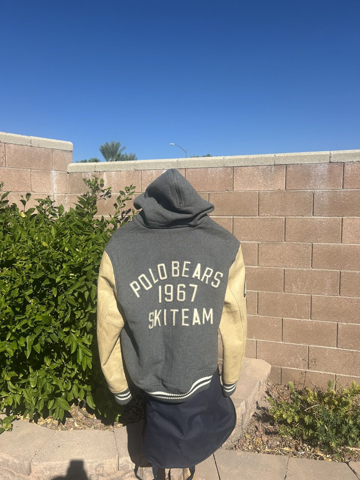 Polo Ralph Lauren Polo Ralph Lauren Bears 1967 Ski Team Letterman Jacket Size US M / EU 48-50 / 2 - 2 Thumbnail
