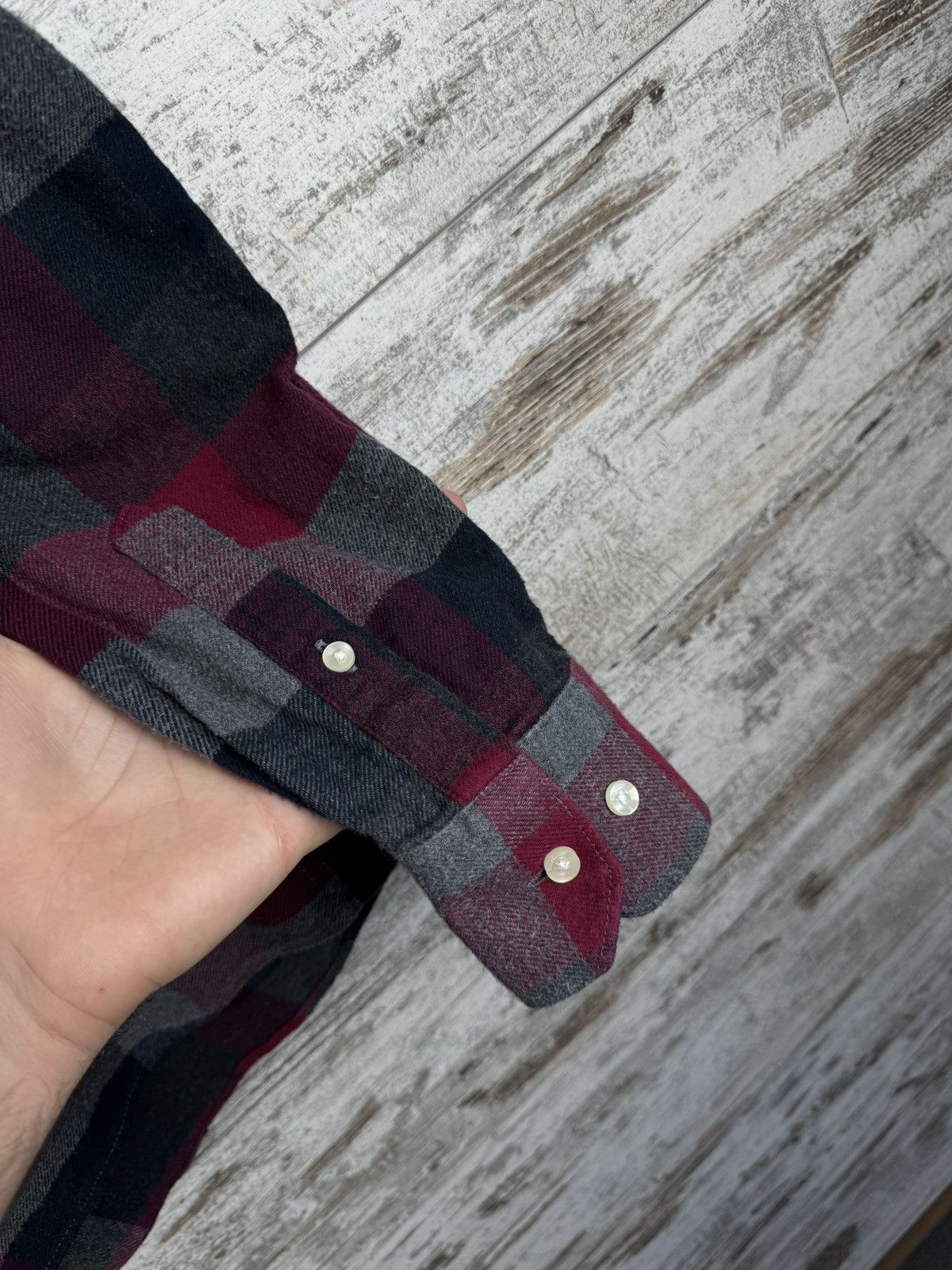 Barbour × Vintage Mens BARBOUR STAPLETON ANGUS shirts button up tweed size M Size US M / EU 48-50 / 2 - 9 Thumbnail