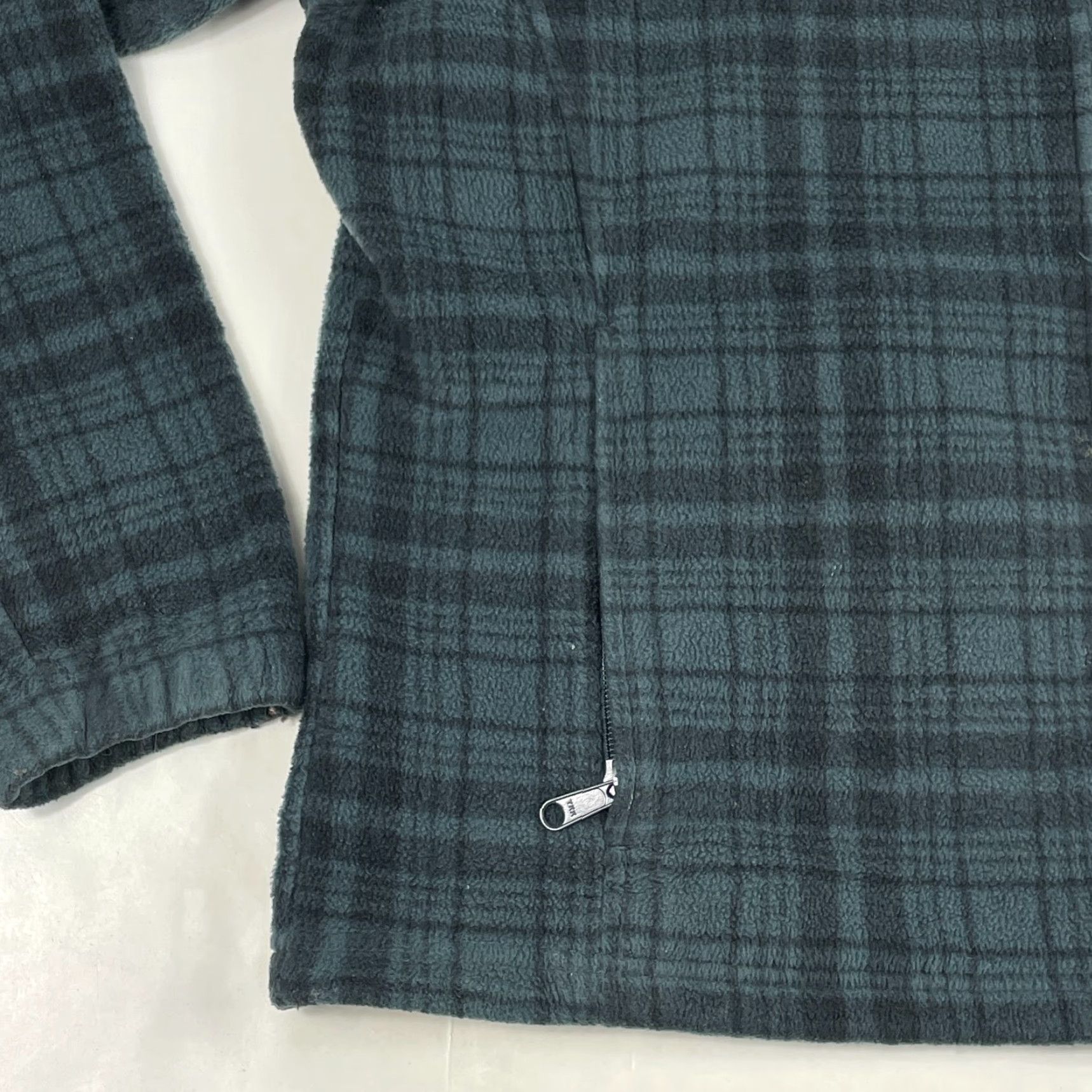 Vintage VINTAGE Columbia Jacket Womens XL Green Plaid Fleece Full Zip Skiing Hiking Size XL / US 12-14 / IT 48-50 - 5 Thumbnail