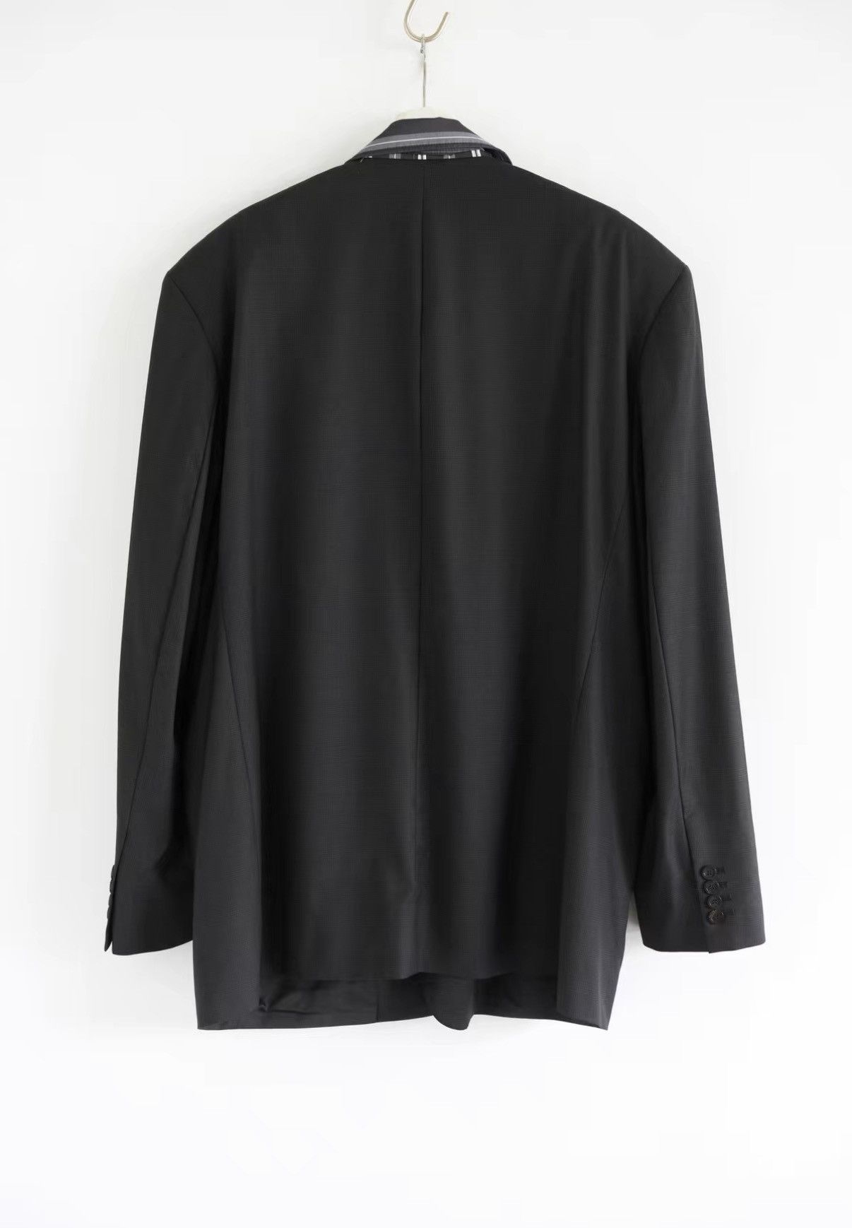 Balenciaga Balenciaga 21SS Striped Open-Collar Blazer J4 Size US M / EU 48-50 / 2 - 2 Thumbnail