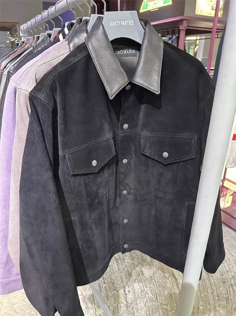 Wacko Maria wacko maria Suede collar trucker jacket Size US L / EU 52-54 / 3 - 2 Thumbnail