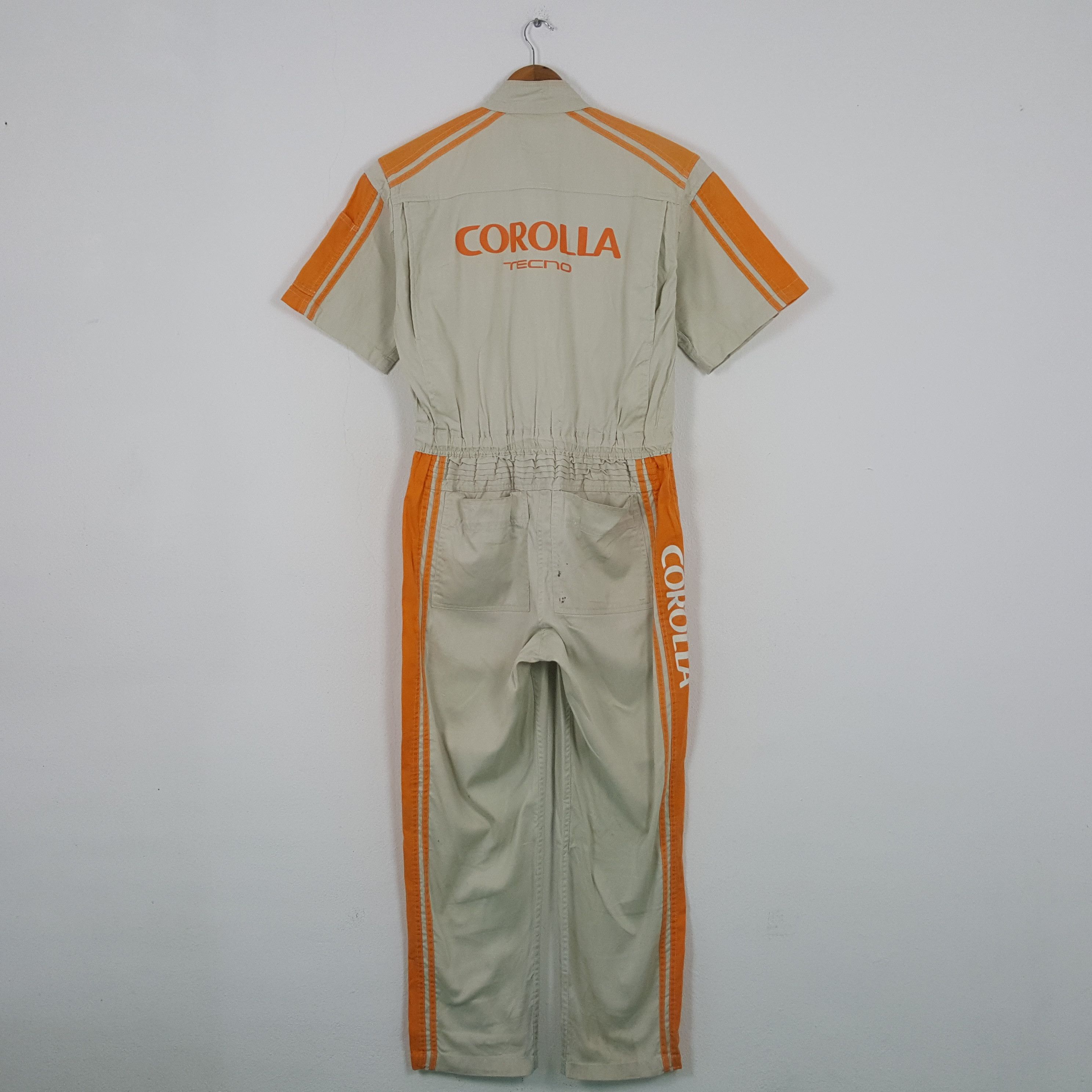 Formula 1 Vintage TOYOTA Corolla Tecno Racing Team Coverall Jacket RR9 Size US S / EU 44-46 / 1 - 1 Thumbnail