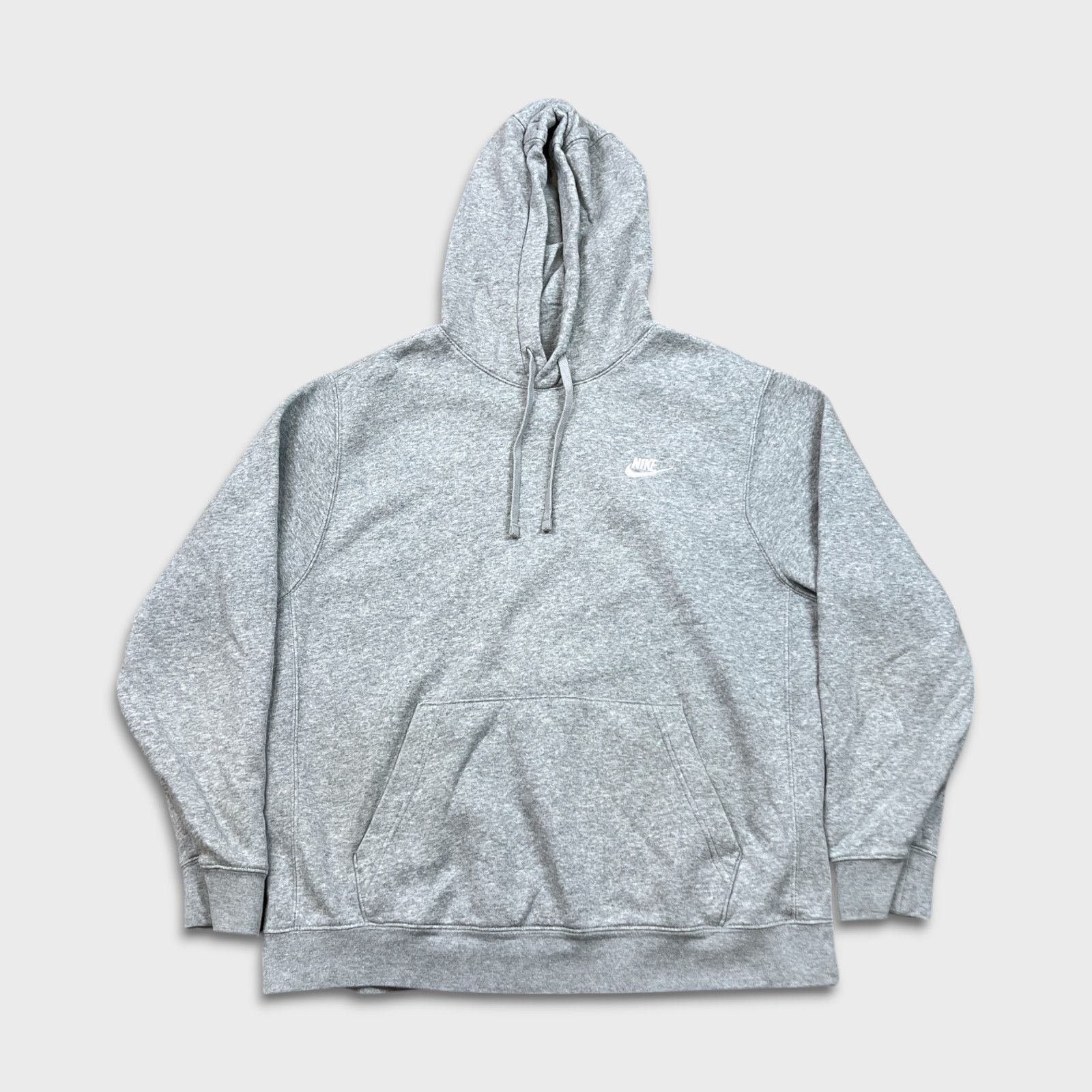Nike × Vintage Nike Sportswear Hoodie Large Swoosh Fleece Pullover Hooded Size US L / EU 52-54 / 3 - 1 Thumbnail