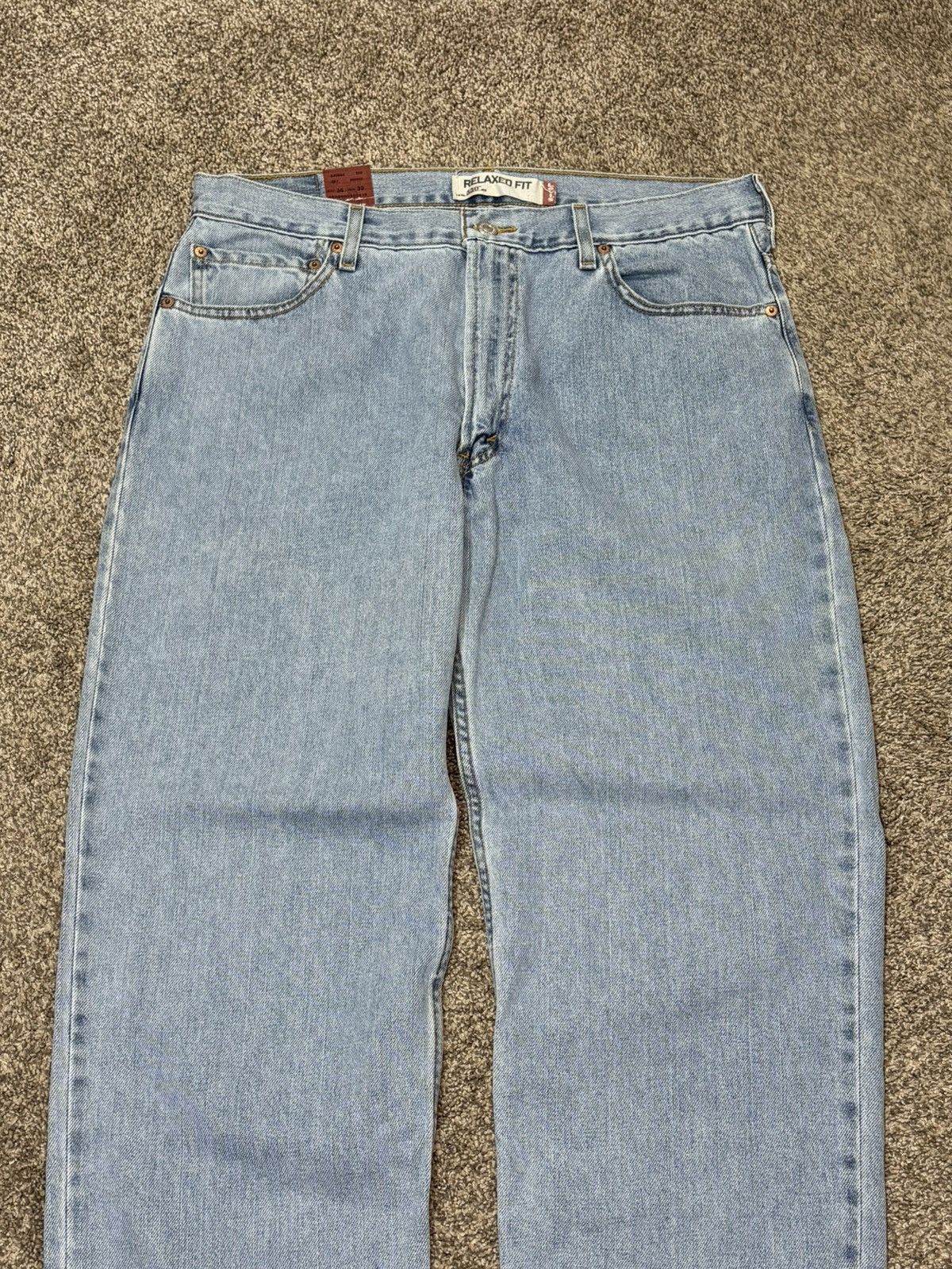 Levi's Vintage Levi's 550 Jeans Mens 36 Y2K Deadstock Relax Straigh Size US 36 / EU 52 - 7 Thumbnail
