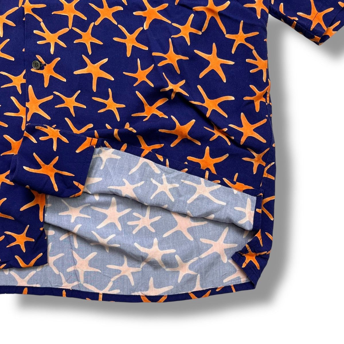 Tsumori Chisato Tsumori Chisato loop collar pattern Shirt Size US L / EU 52-54 / 3 - 5 Thumbnail