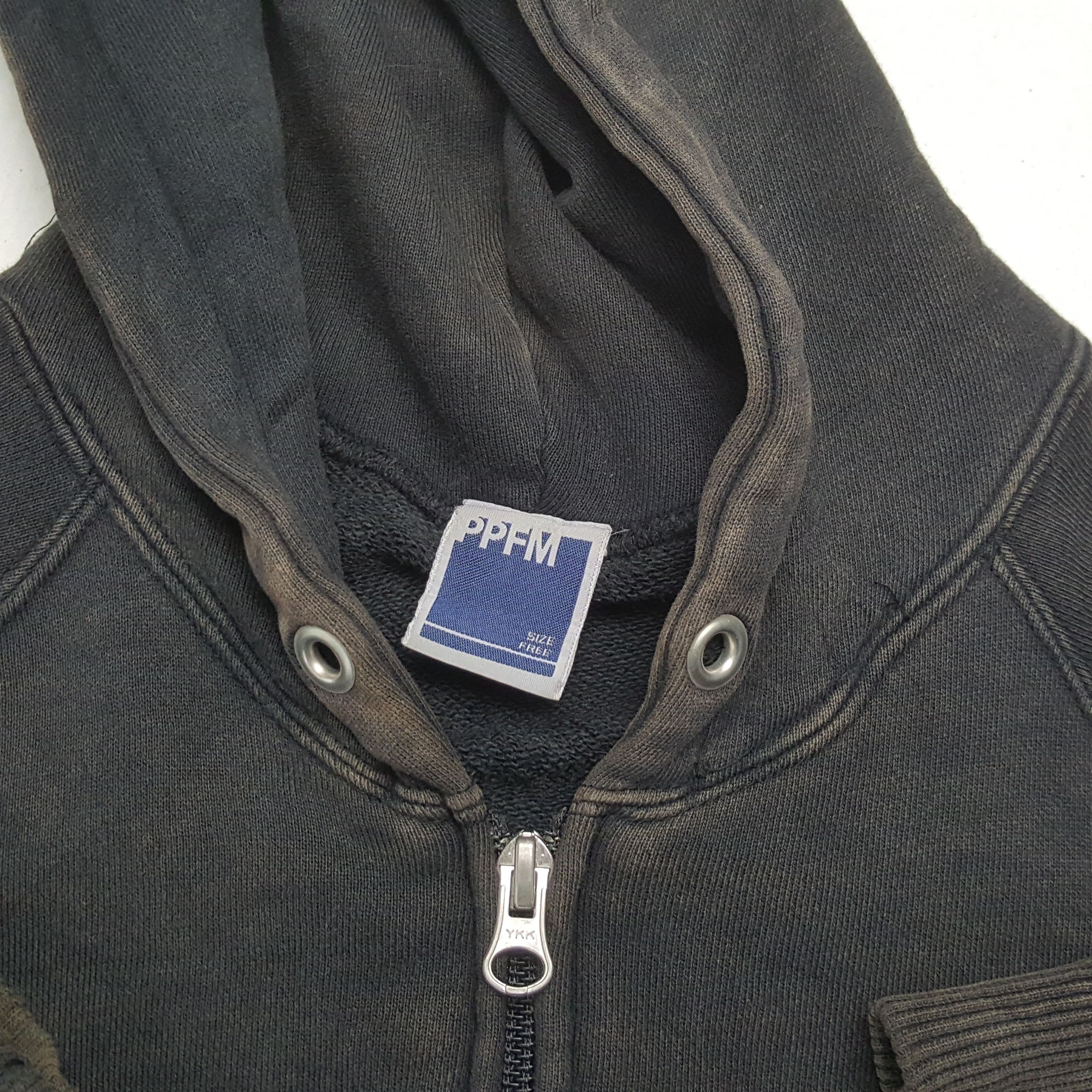 Japanese Brand × PPFM × Vintage PPFM X Custom SKULLS Design Style Zipper Hoodies Size US S / EU 44-46 / 1 - 10 Thumbnail