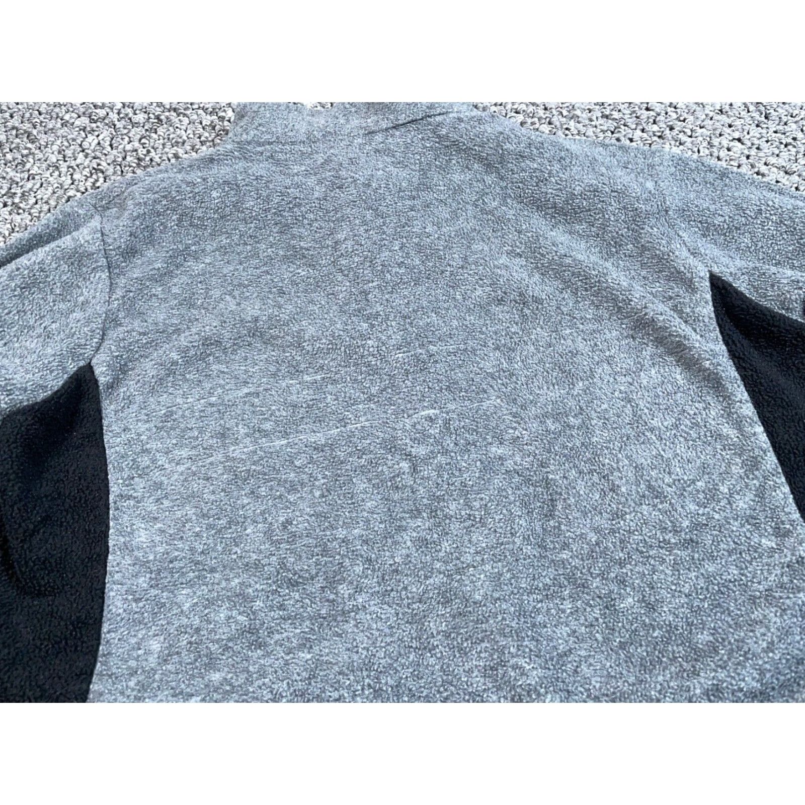 Vintage VTG Ski-Doo 1/4 Zip Fleece Pullover Women's Medium Gray Lightweight 90s Sno Gear Size M / US 6-8 / IT 42-44 - 6 Thumbnail