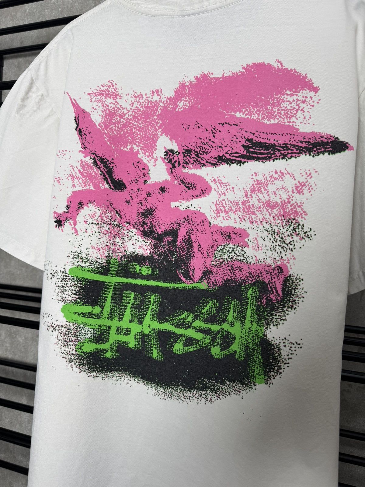 Stussy Vintage Stussy Fallen Angel Pigment Dyed Tee Size US L / EU 52-54 / 3 - 7 Thumbnail