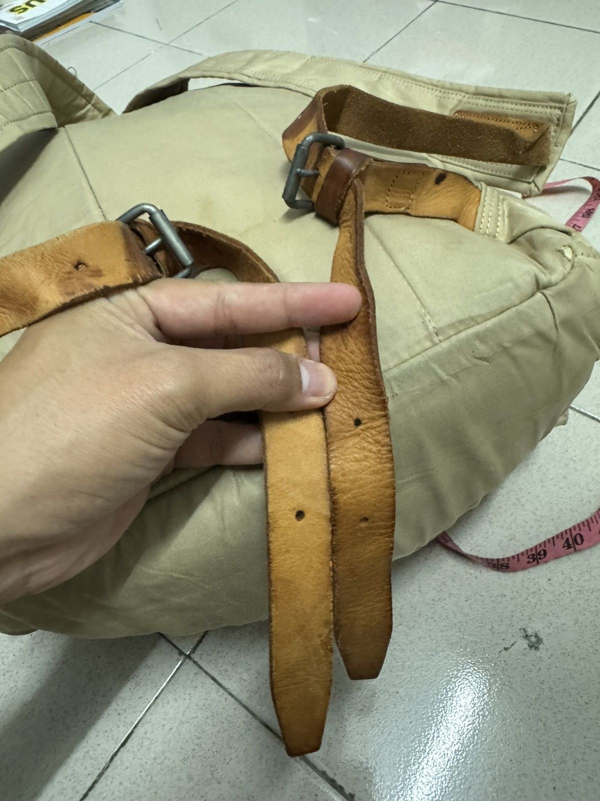 Comme des Garcons VINTAGE 1980s COMME DES GARCONS HOMME RUCKSACK BAG Size ONE SIZE - 13 Thumbnail