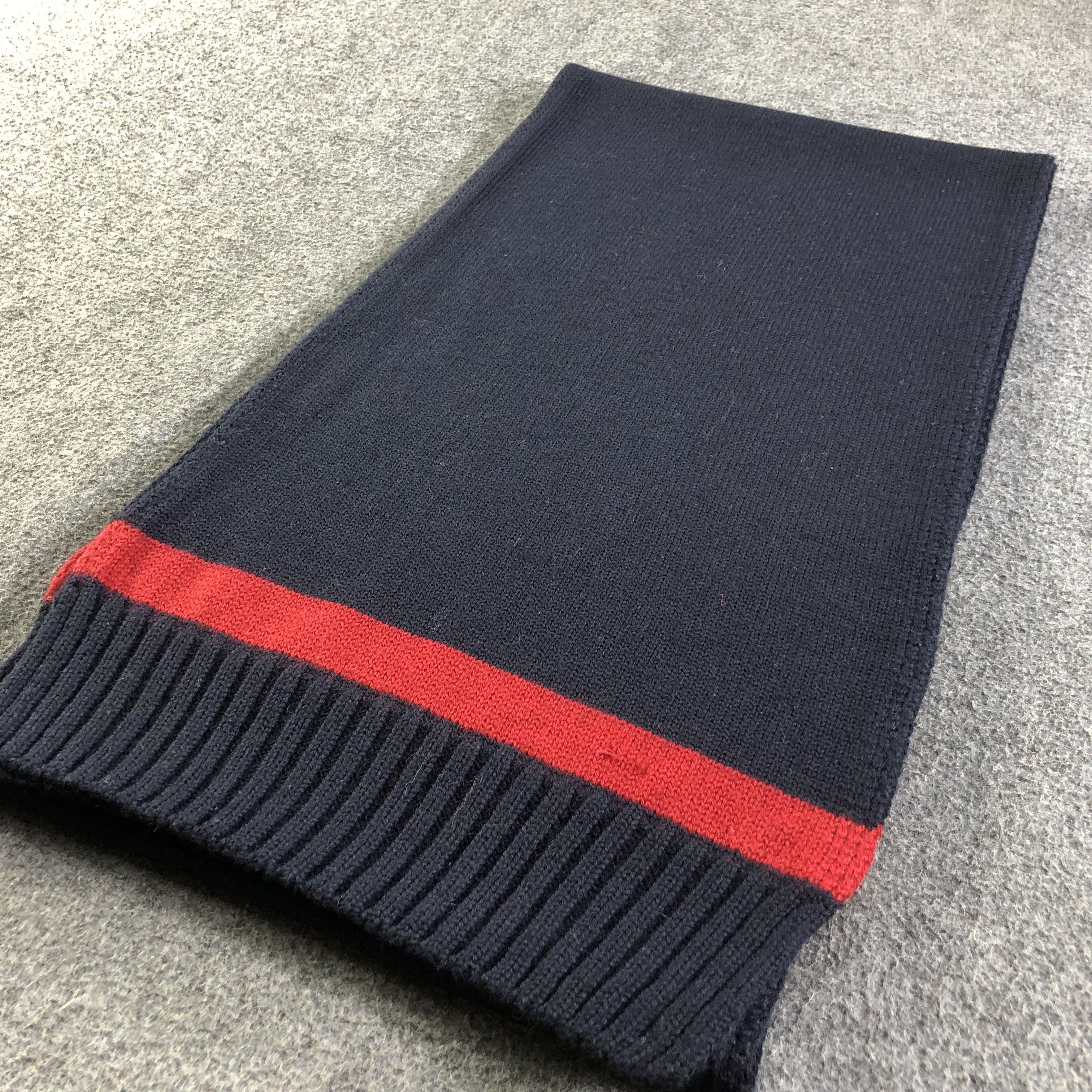 Gucci Gucci Wool Scarf Muffler Neck Wrap V1774 Size ONE SIZE - 3 Thumbnail