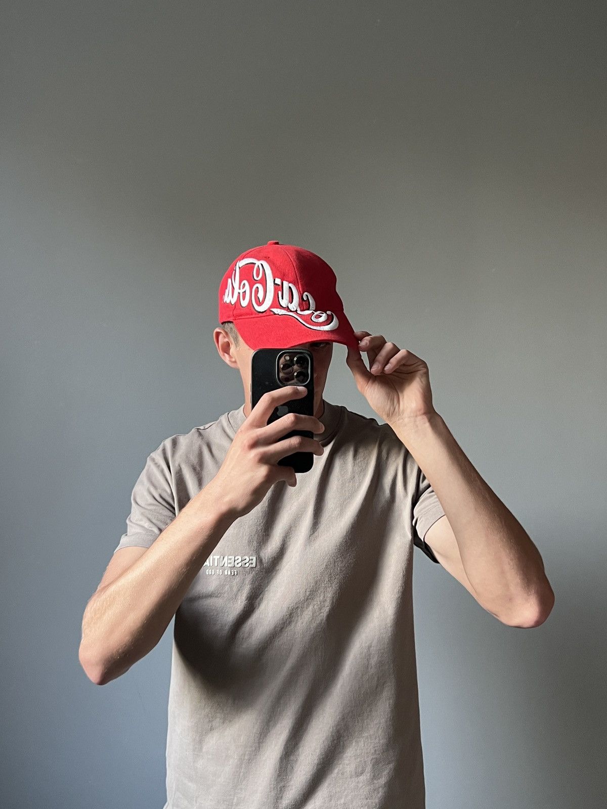 Vintage Vintage 90’s Coca Cola Embroidered Logo Cap Size ONE SIZE - 7 Thumbnail