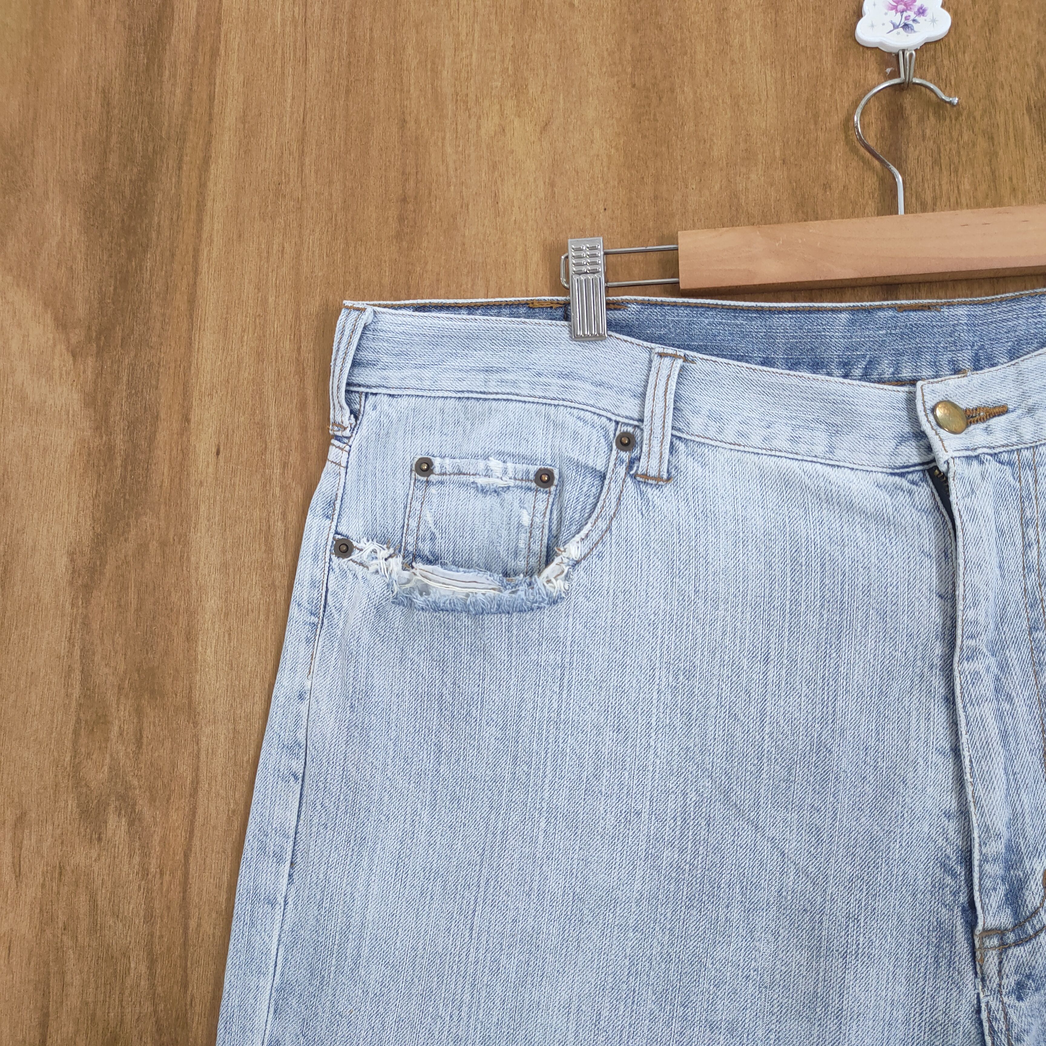 Japanese Brand × Jean VINTAGE CASER FADED DISTRESSED JEANS PANTS Size US 42 / EU 58 - 5 Thumbnail