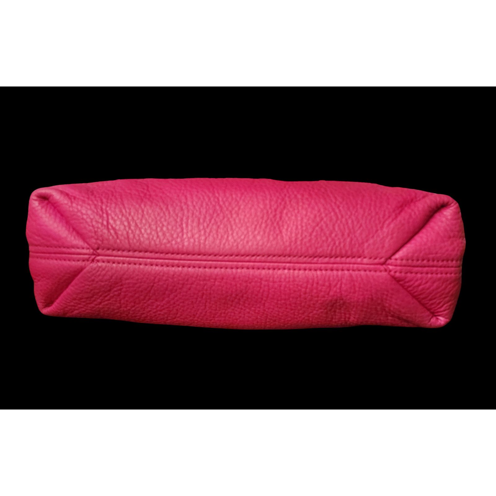 Michael Kors Michael Kors fushia pebbled leather shoulder bag. Size ONE SIZE - 8 Thumbnail