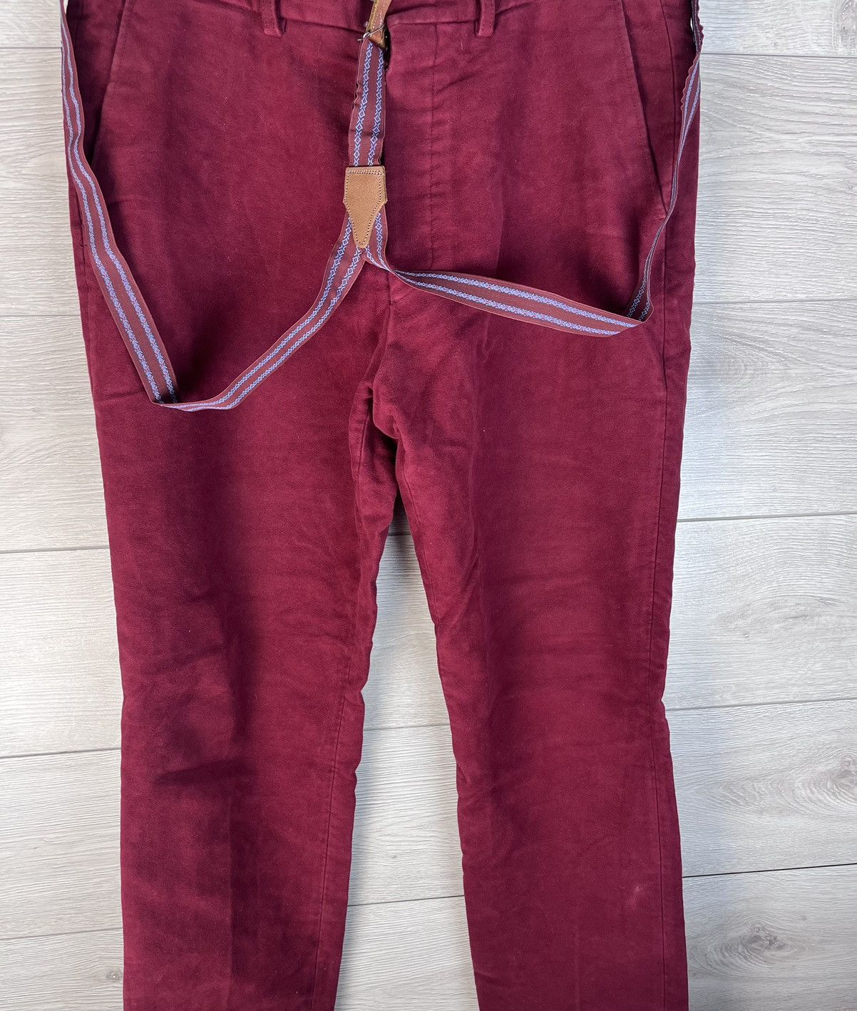 Hackett Corduroy Trousers with Suspenders Hackett All cotton size 36 Size US 36 / EU 52 - 4 Thumbnail
