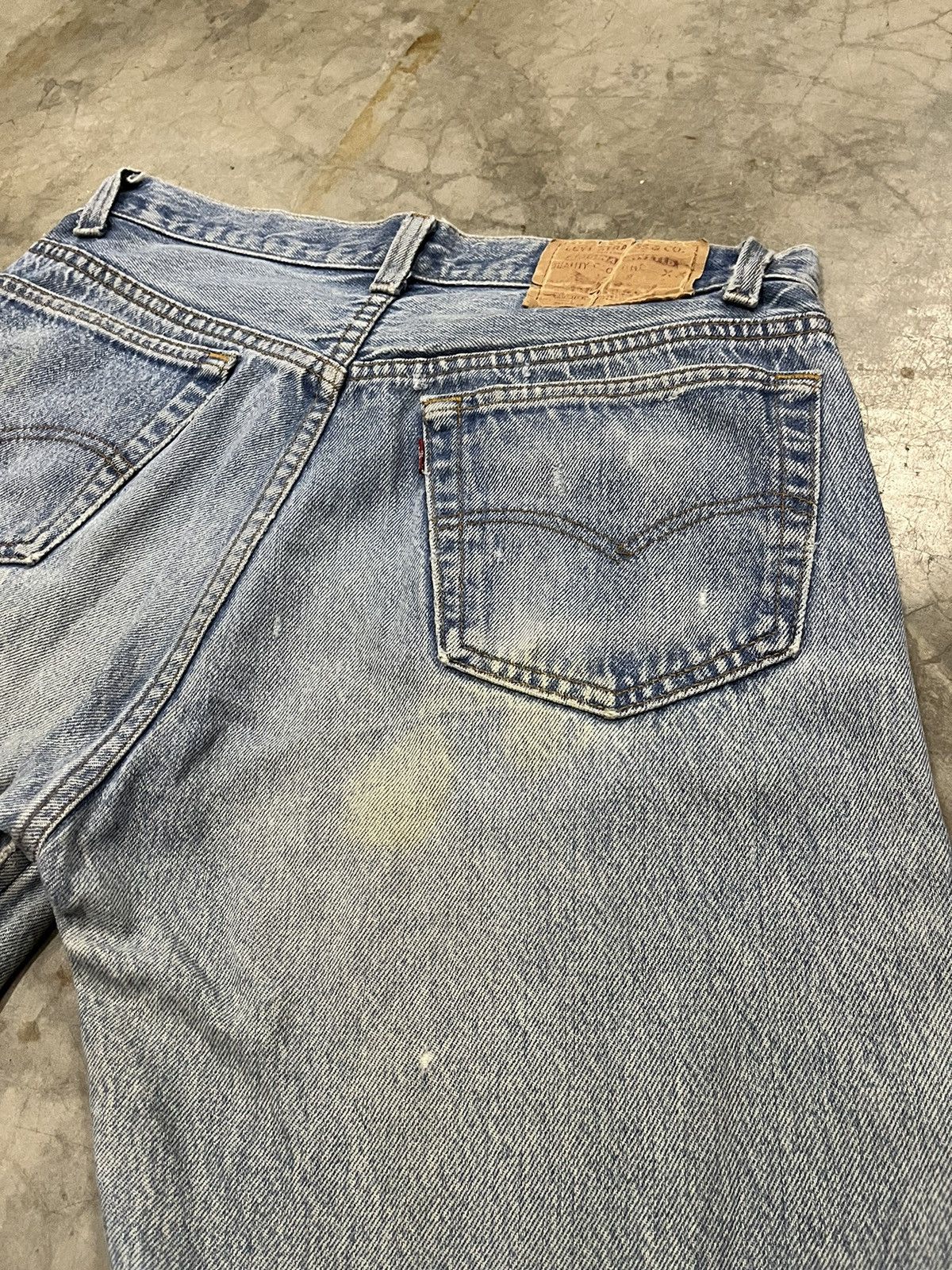 Levi's Vintage 501xx light wash distressed denim Size US 31 - 14 Thumbnail