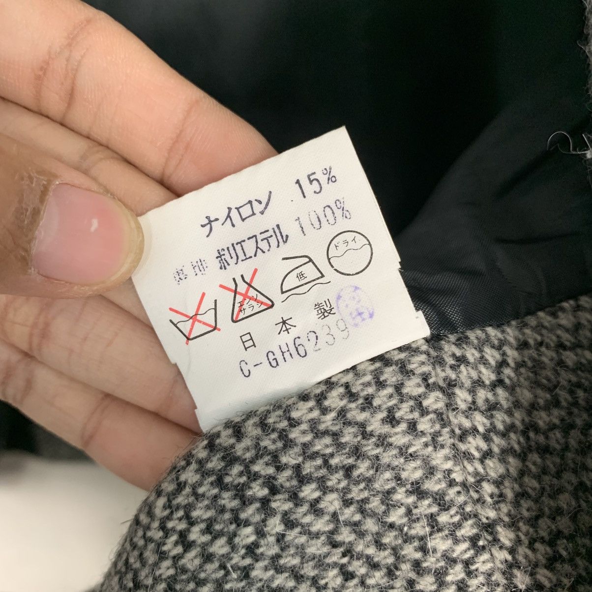 Japanese Brand Japanese Brand Wool Houndstooth Women Jacket Size M / US 6-8 / IT 42-44 - 16 Thumbnail