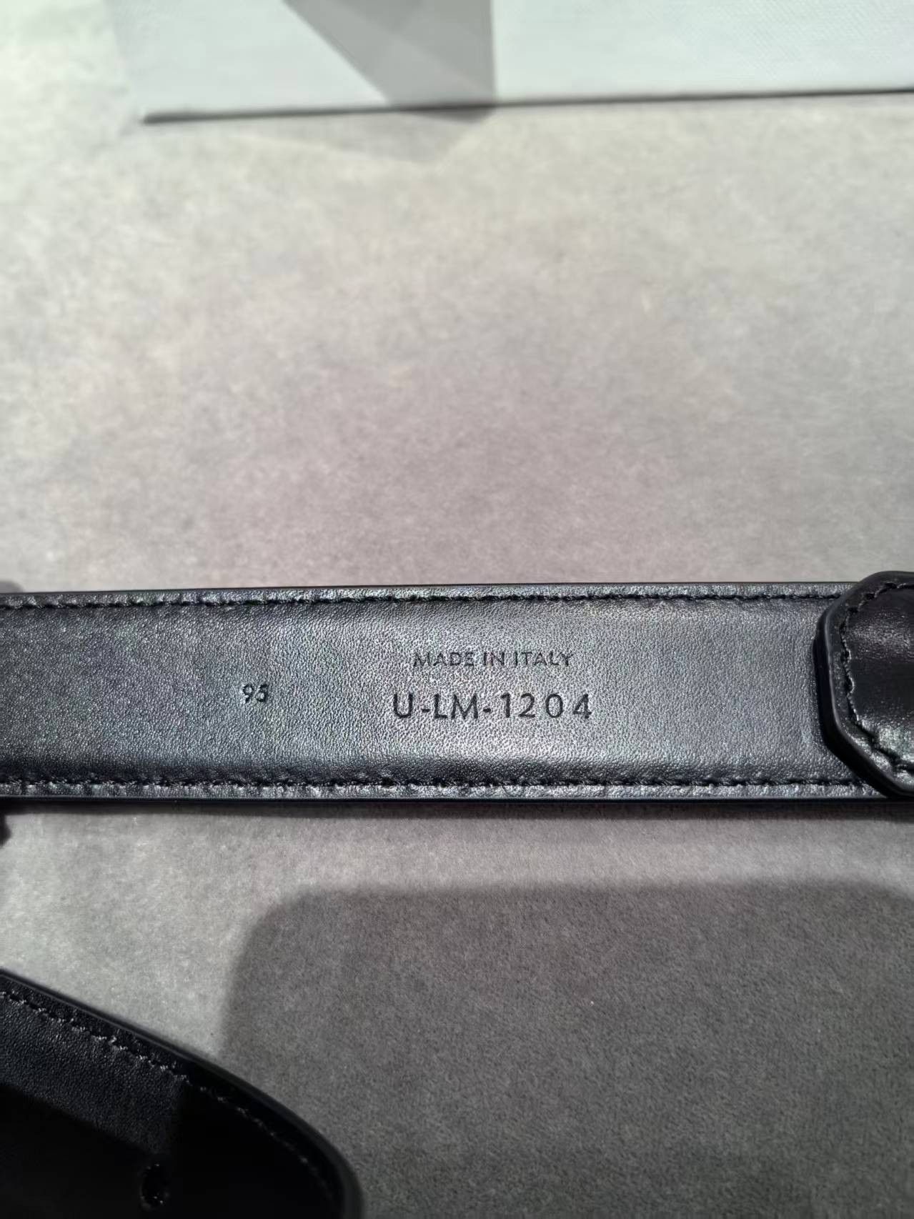 Celine New Celine Women's Triomphe Belt - 2.5 cm - Black, 95CM Size ONE SIZE - 9 Thumbnail
