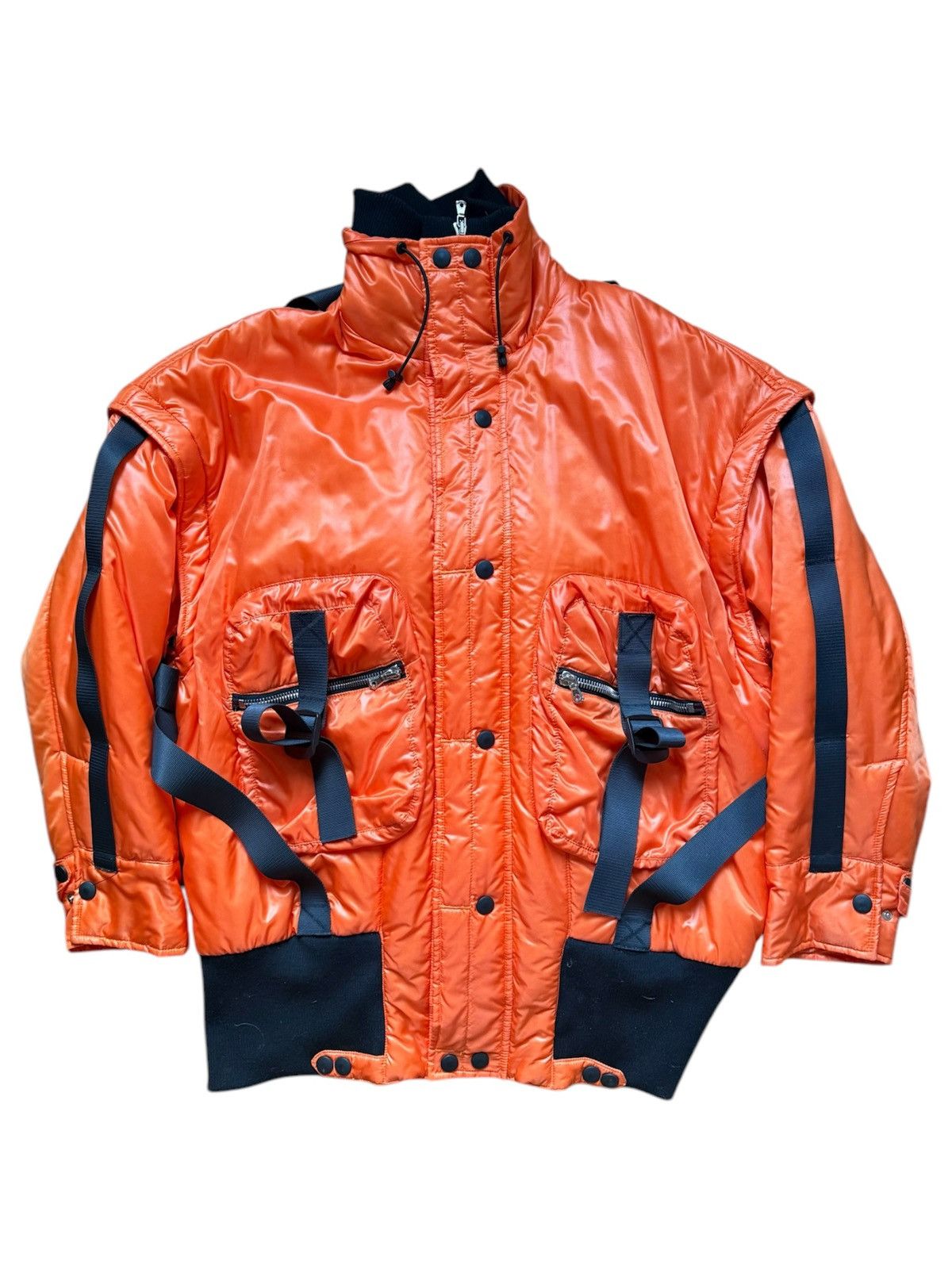 Dolce & Gabbana A/W03 Backpack Parachute Runway Strapped Jacket Size US M / EU 48-50 / 2 - 4 Thumbnail