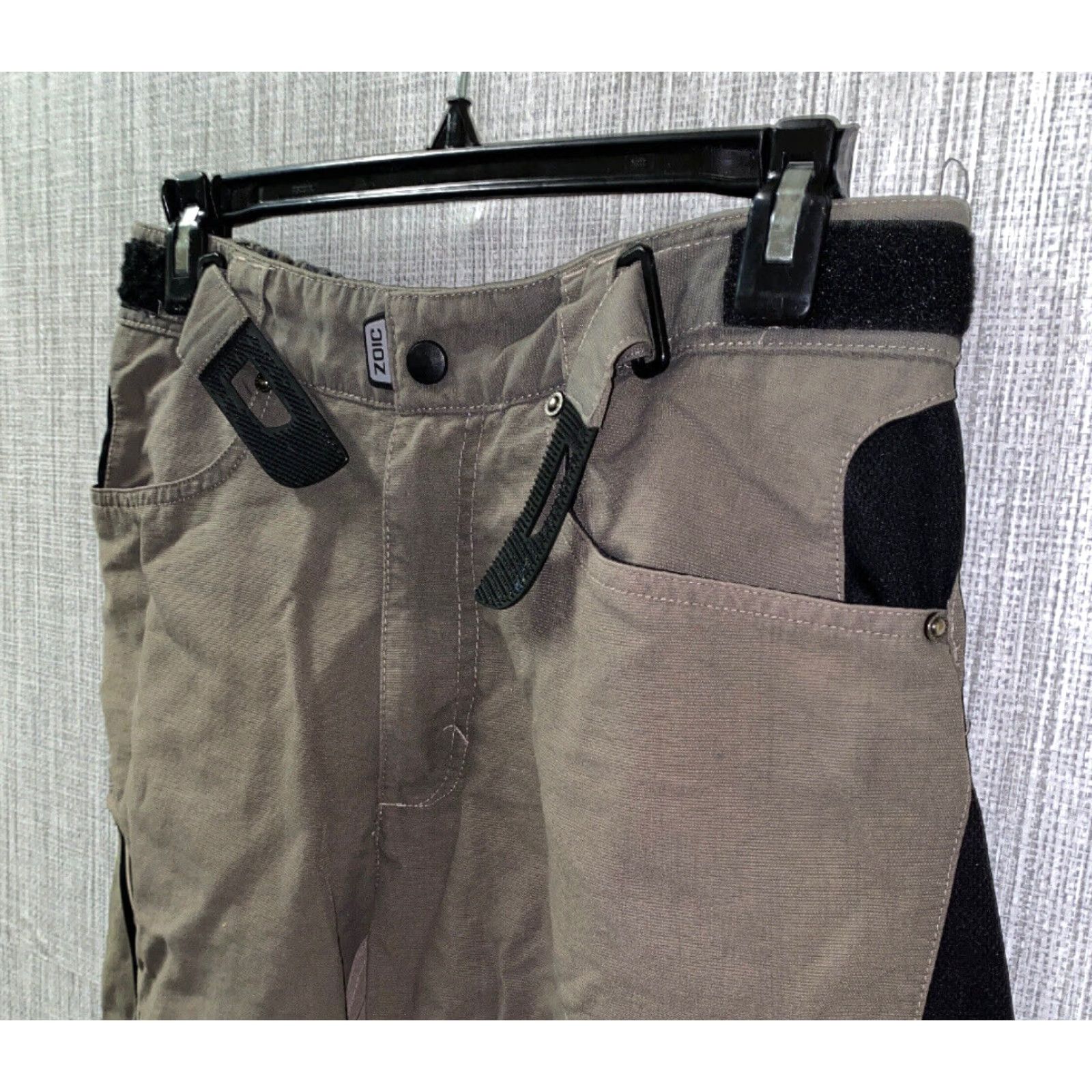 Vintage Zoic Mens Green Hiking Style Shorts Size 29 Regular Athletic Solid Men Sports Size US 29 - 2 Thumbnail
