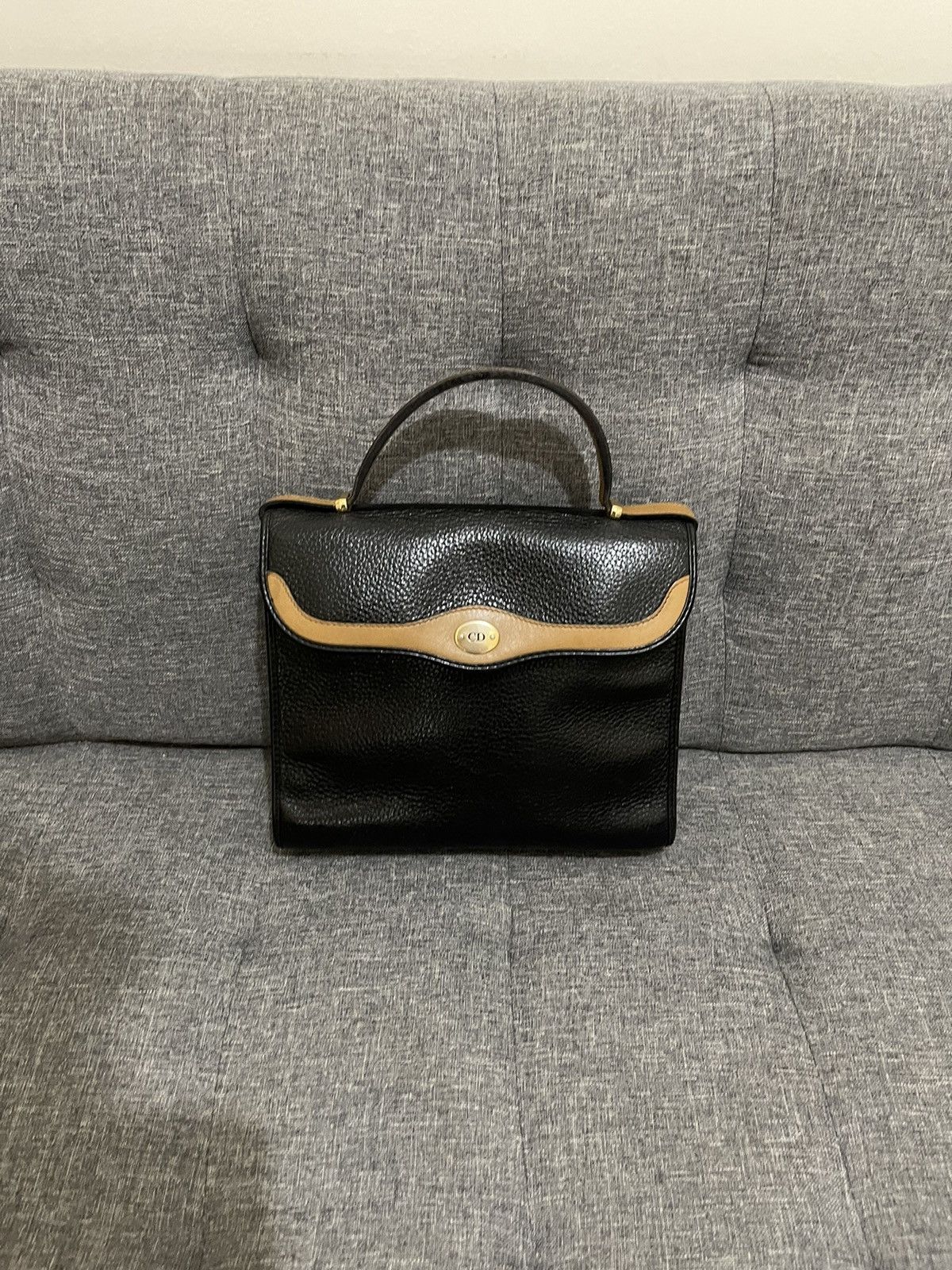 Dior × Vintage Christian Dior Kelly top handle Satchel bag Size ONE SIZE - 1 Thumbnail