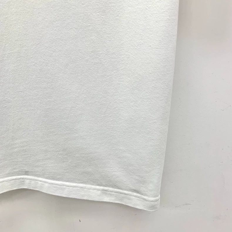 Balenciaga Balenciaga White logo monogram embroidered cotton crewneck Size US XS / EU 42 / 0 - 4 Thumbnail