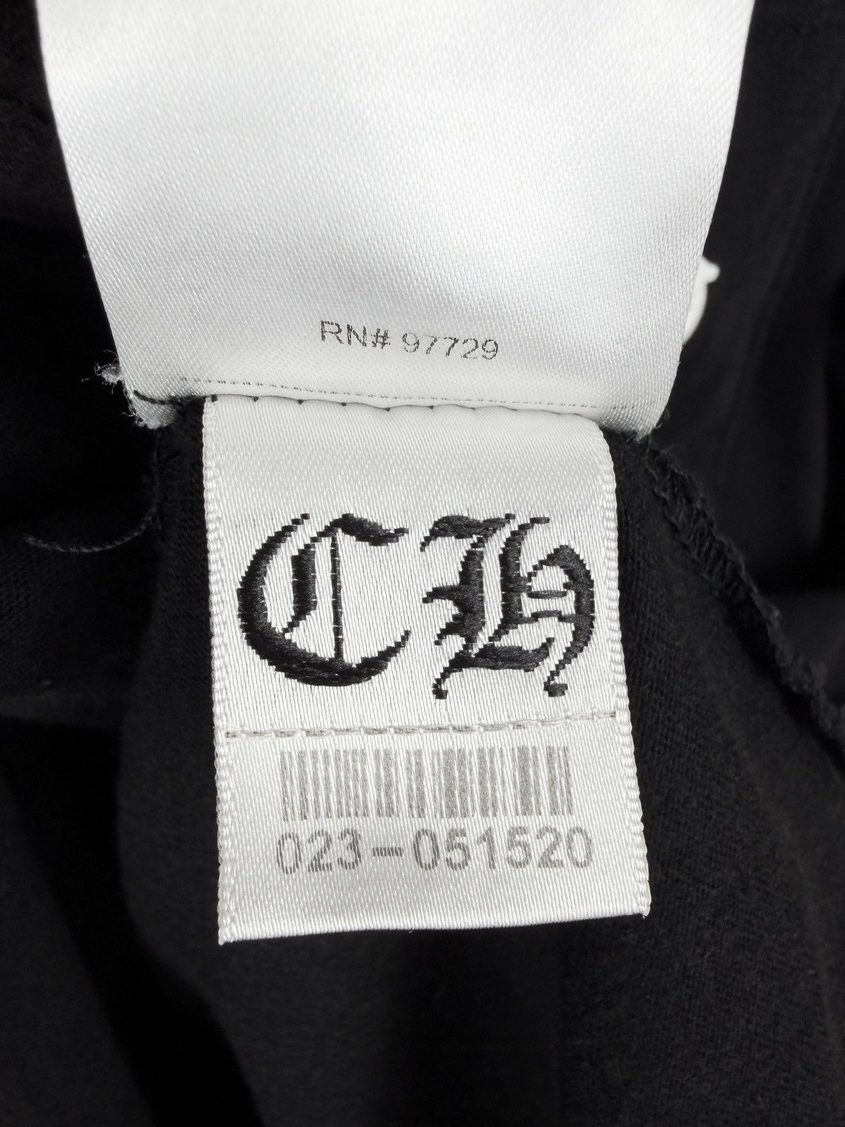 Chrome Hearts Chrome Hearts Vine Dagger Scroll Logo Pocket Tshirt Black Size US M / EU 48-50 / 2 - 13 Thumbnail