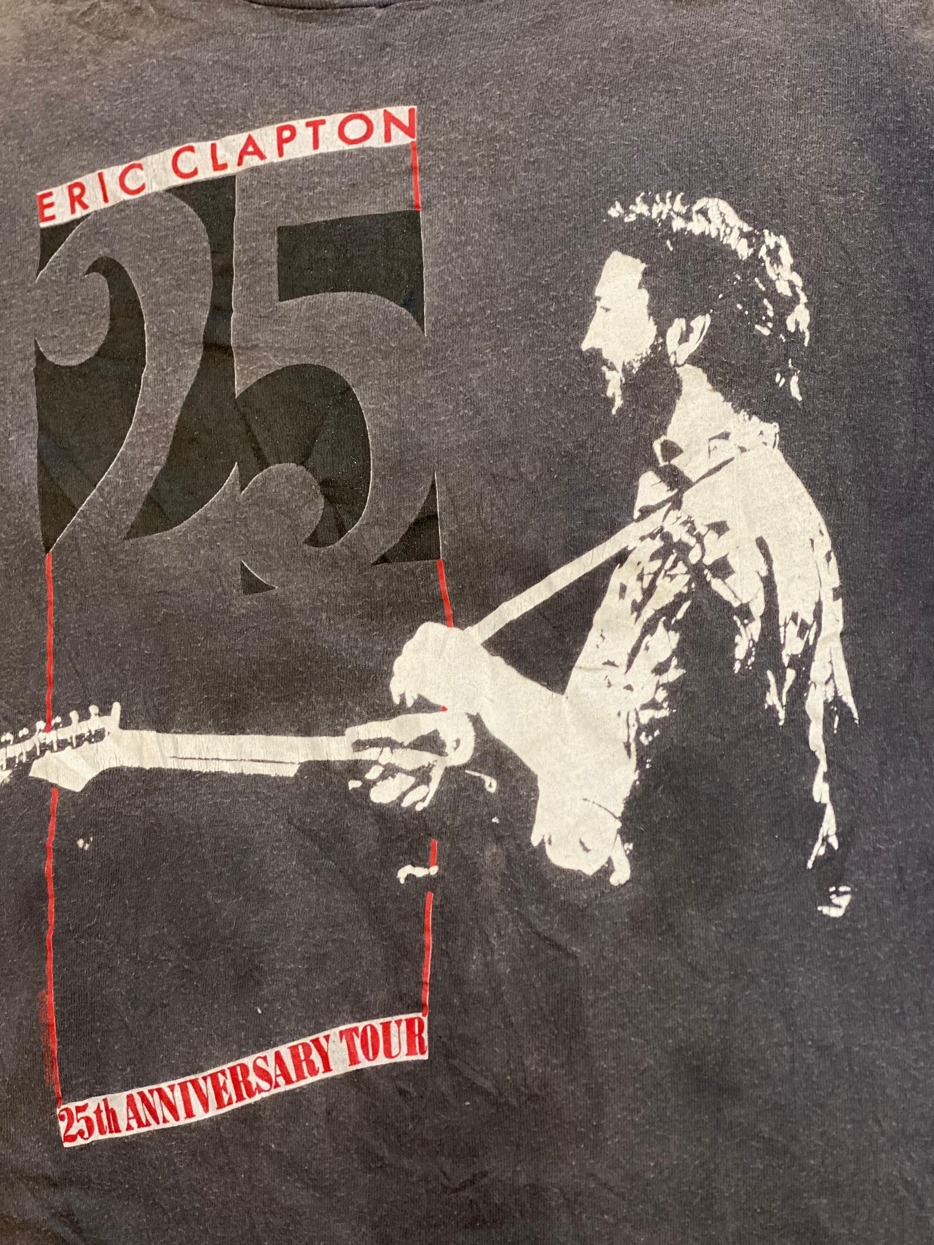 Band Tees × Vintage VINTAGE ERIC CLAPTON JAPAN TOUR 1988 ROCK TEE Size US S / EU 44-46 / 1 - 4 Thumbnail