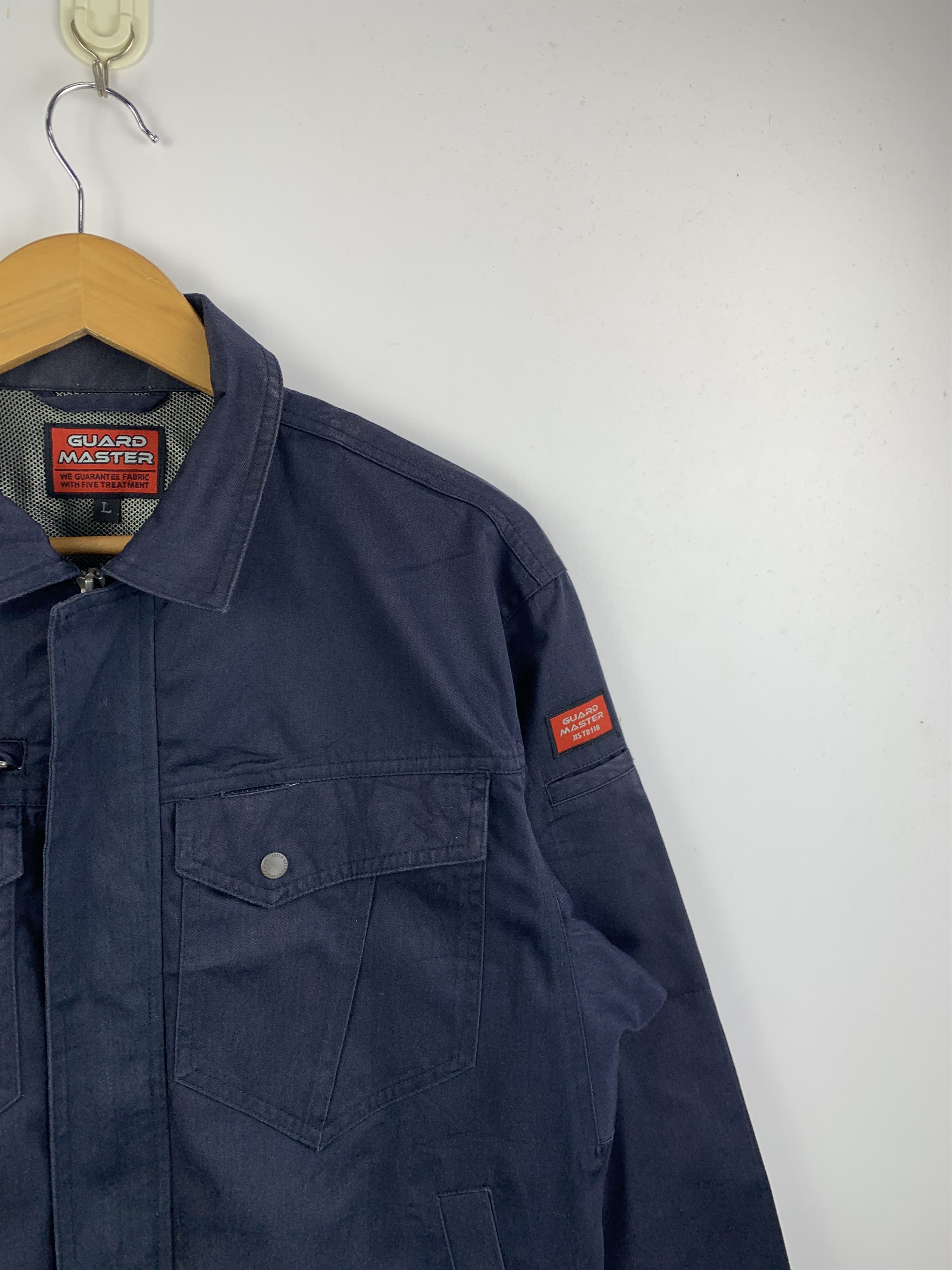 Japanese Brand Vintage Japanese Brand Guard Master Denim Jacket J1618 Size US L / EU 52-54 / 3 - 10 Thumbnail