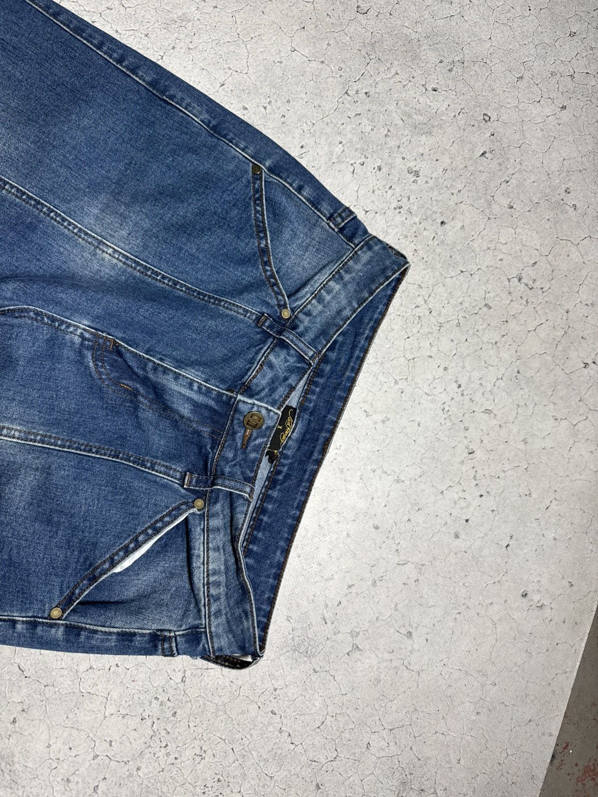 Ed Hardy Ed Hardy Women’s Big Logo Baggy Denim Jeans Size S Size 27" / US 4 / IT 40 - 5 Thumbnail