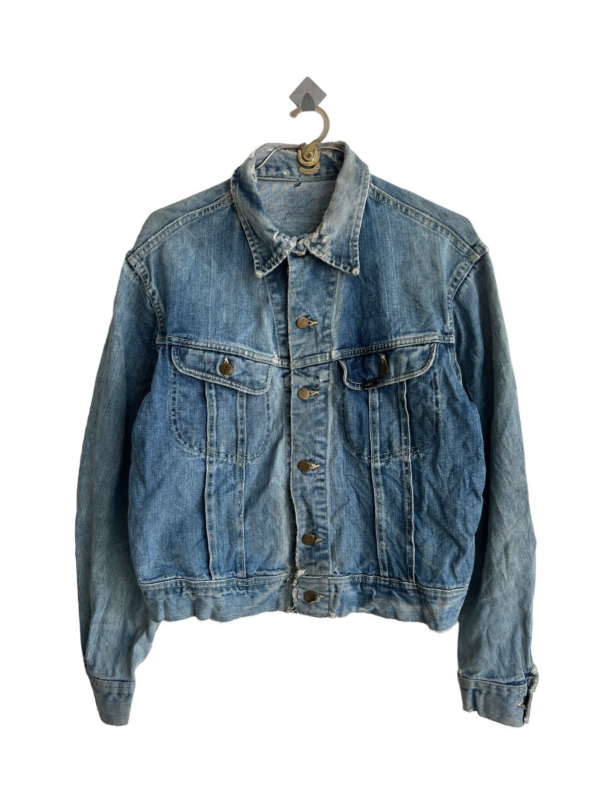 Lee TRUE GEM 1960s Lee Rider Navajo Hippies Trucker Denim Jacket Size US M / EU 48-50 / 2 - 4 Thumbnail