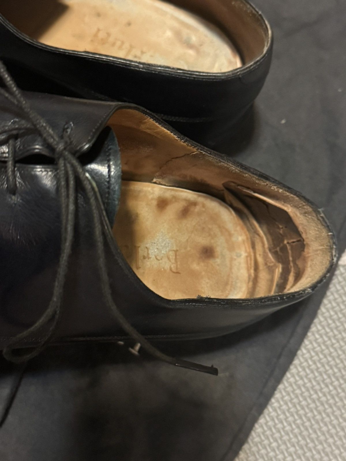 Berluti Deep Navy Wholecut Berluti Shoes Size US 9 / EU 42 - 9 Thumbnail