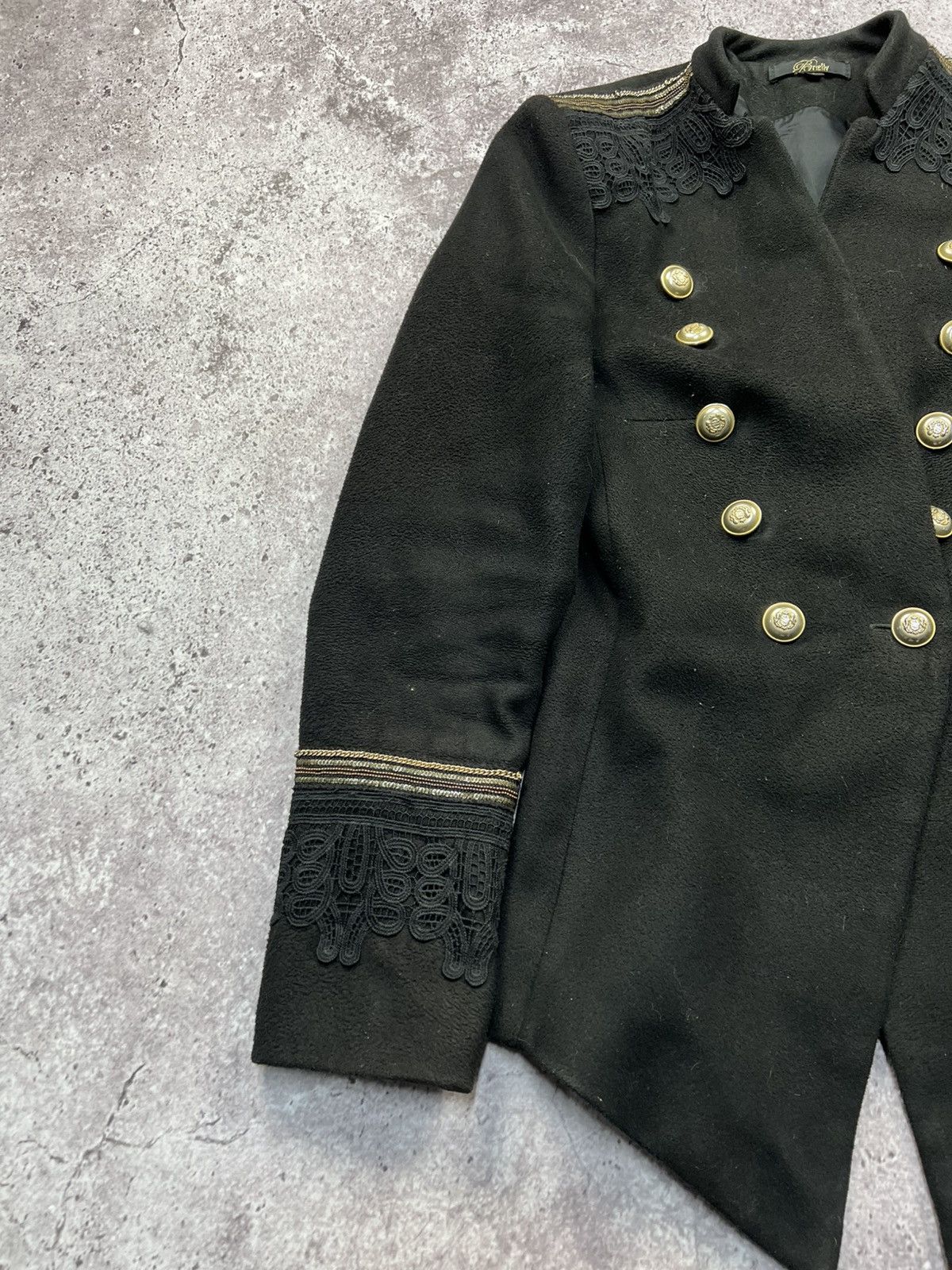Hysteric Glamour 00s Napoleon Jacket Japan IfSixWasNine PPFM balmain ysl d&g Size S / US 4 / IT 40 - 3 Thumbnail