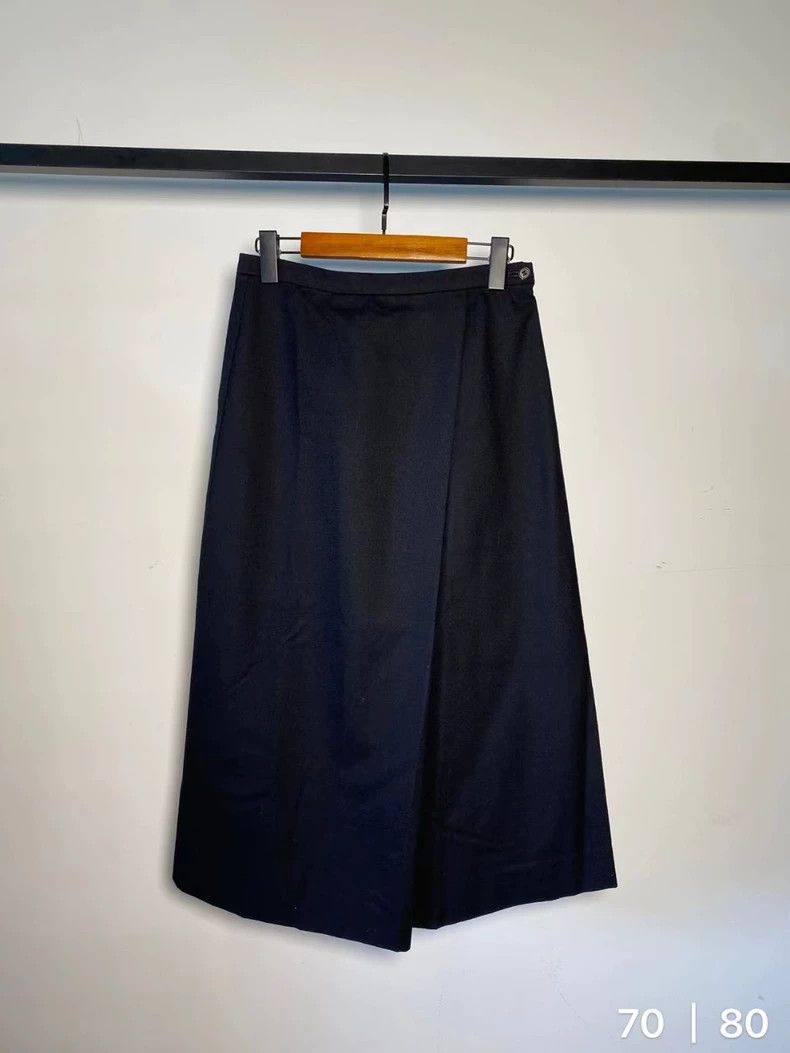 issey miyake size；M wool skirt