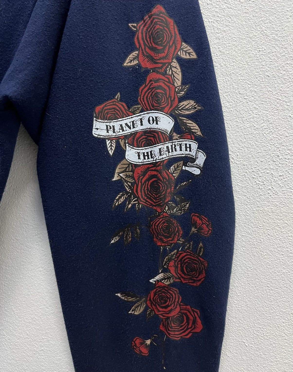 Fruit Of The Loom × Vintage VINTAGE FRUIT OF THE LOOM PLANET OF THE EARTH JACKET HOODIE Size US L / EU 52-54 / 3 - 6 Thumbnail