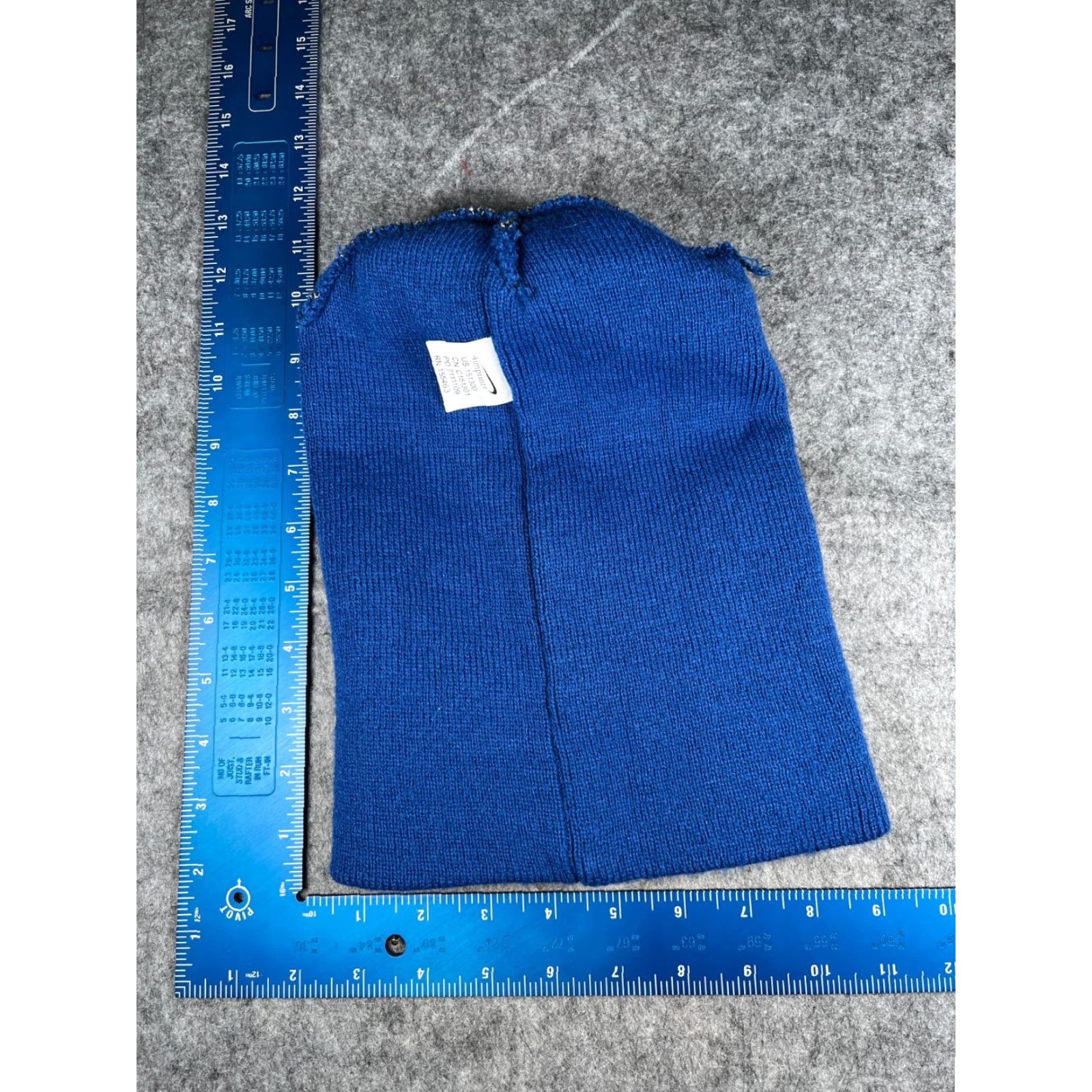 Vintage Crossland Beanie Adult One Size Blue Knit 100%Acrylic Striped Hat Winter Casual Workwear Mens Women’s Size ONE SIZE - 7 Thumbnail