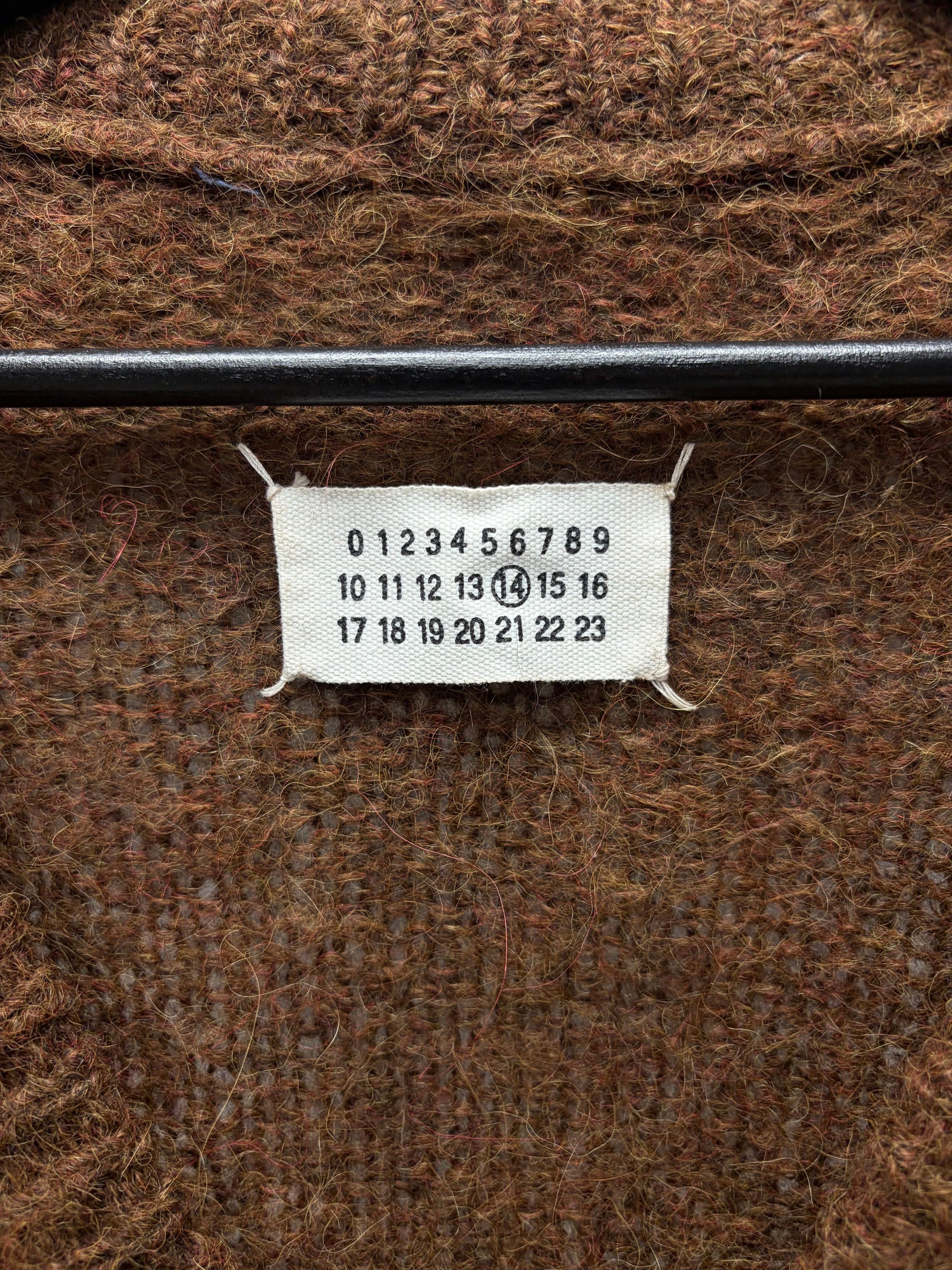 Ma+ AW2008 Maison Martin Margiela Alpaca Wool Rustic Brown Cardigan Size US M / EU 48-50 / 2 - 3 Thumbnail