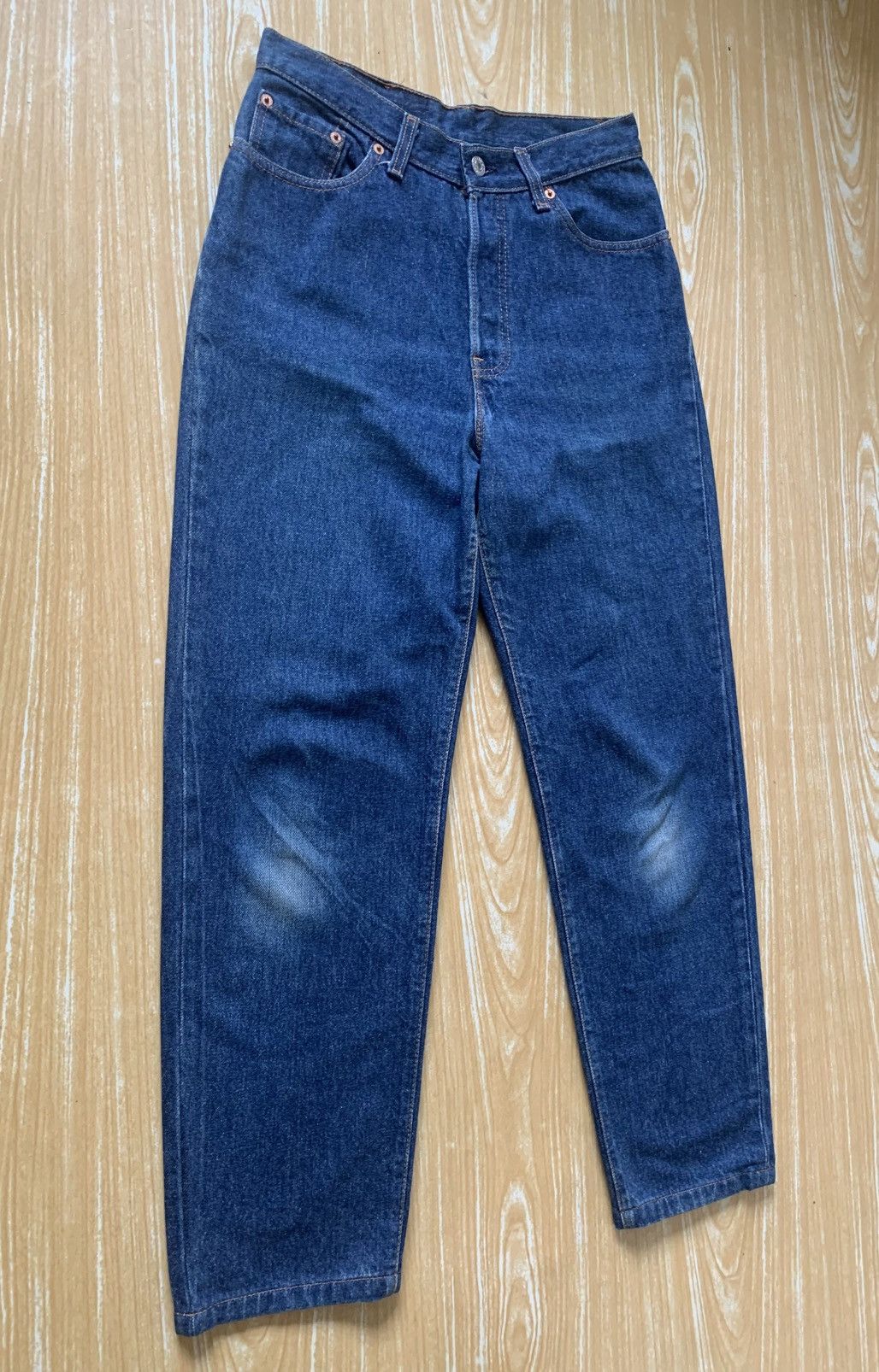 Levi's × Vintage Rare.. Vintage 90s Levi’s 501 Button Fly Denim Pants Size US 27 - 3 Thumbnail