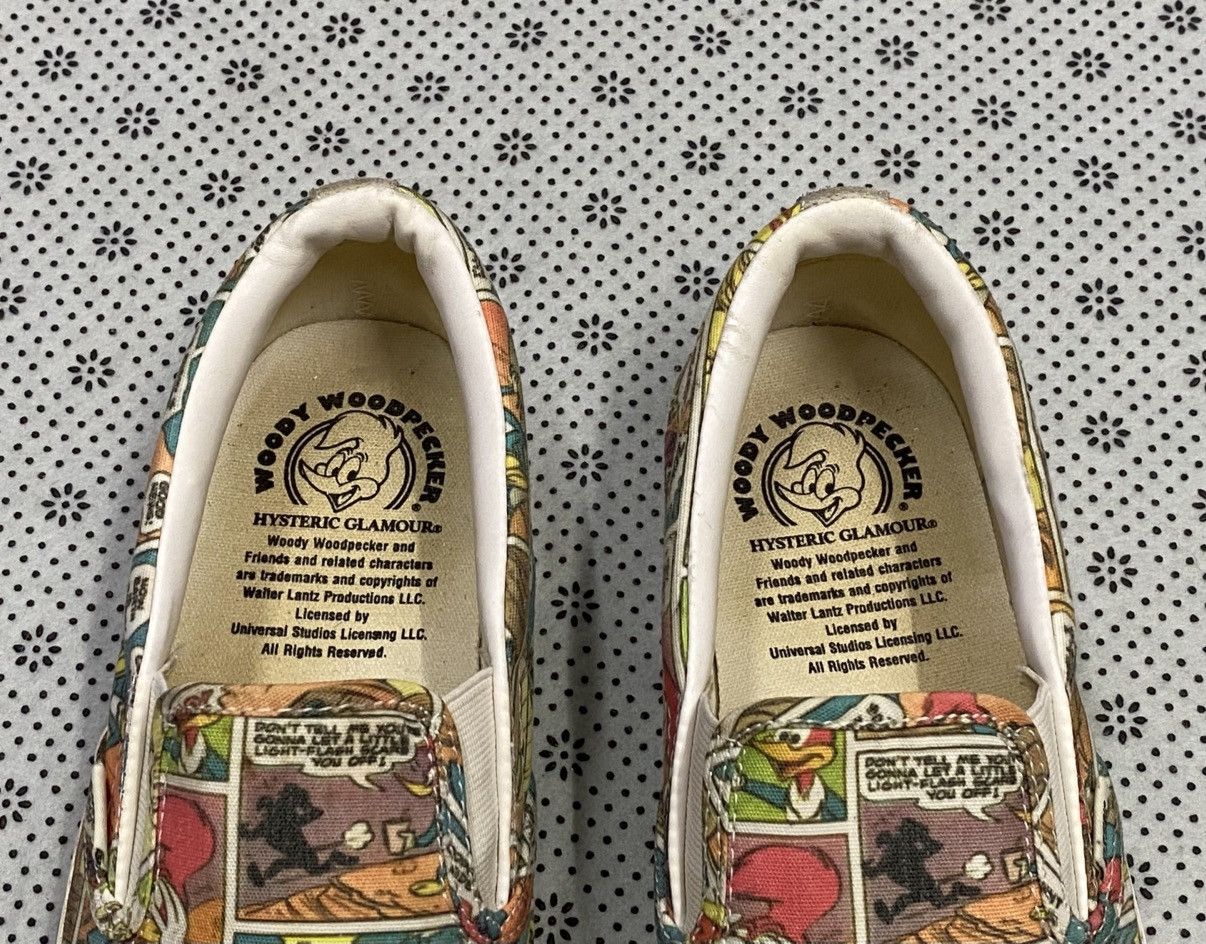 Hysteric Glamour Hysteric Glamour x Woody Woodpecker Slip-On Shoes Size US 7.5 / EU 40-41 - 19 Thumbnail