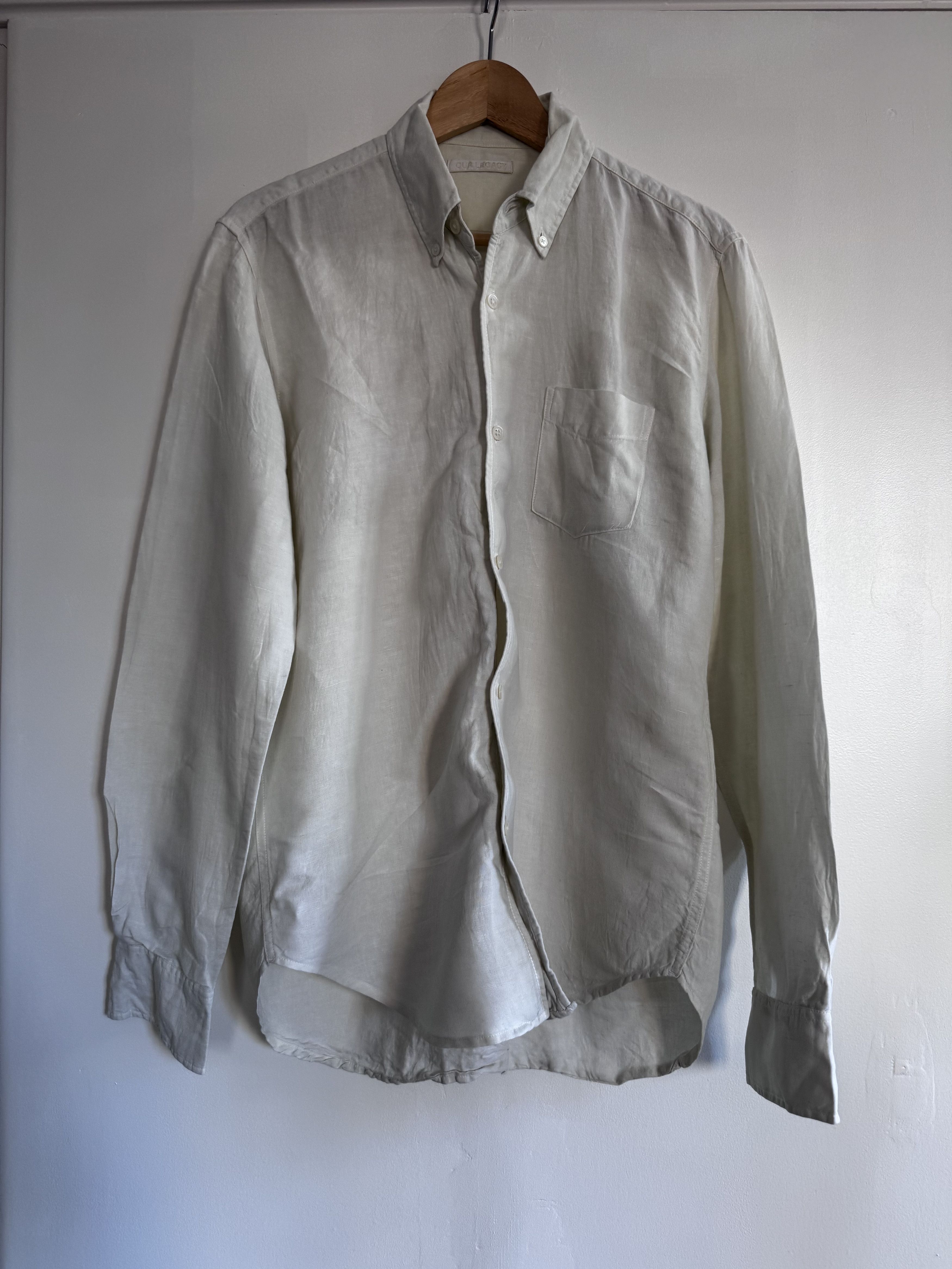 Our Legacy 1950s WHITE LEMON COTTON LINEN Size US S / EU 44-46 / 1 - 3 Thumbnail