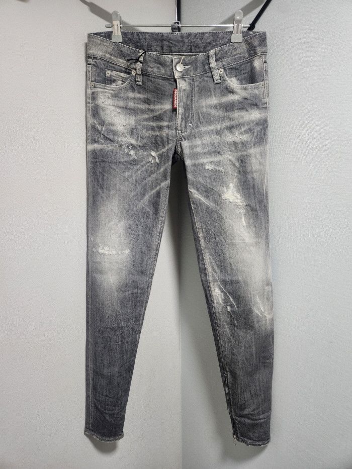 Dsquared2 Dsquared2 MEDIUM WAIST SKINNY Jeans Size 26" / US 2 / IT 38 - 4 Thumbnail