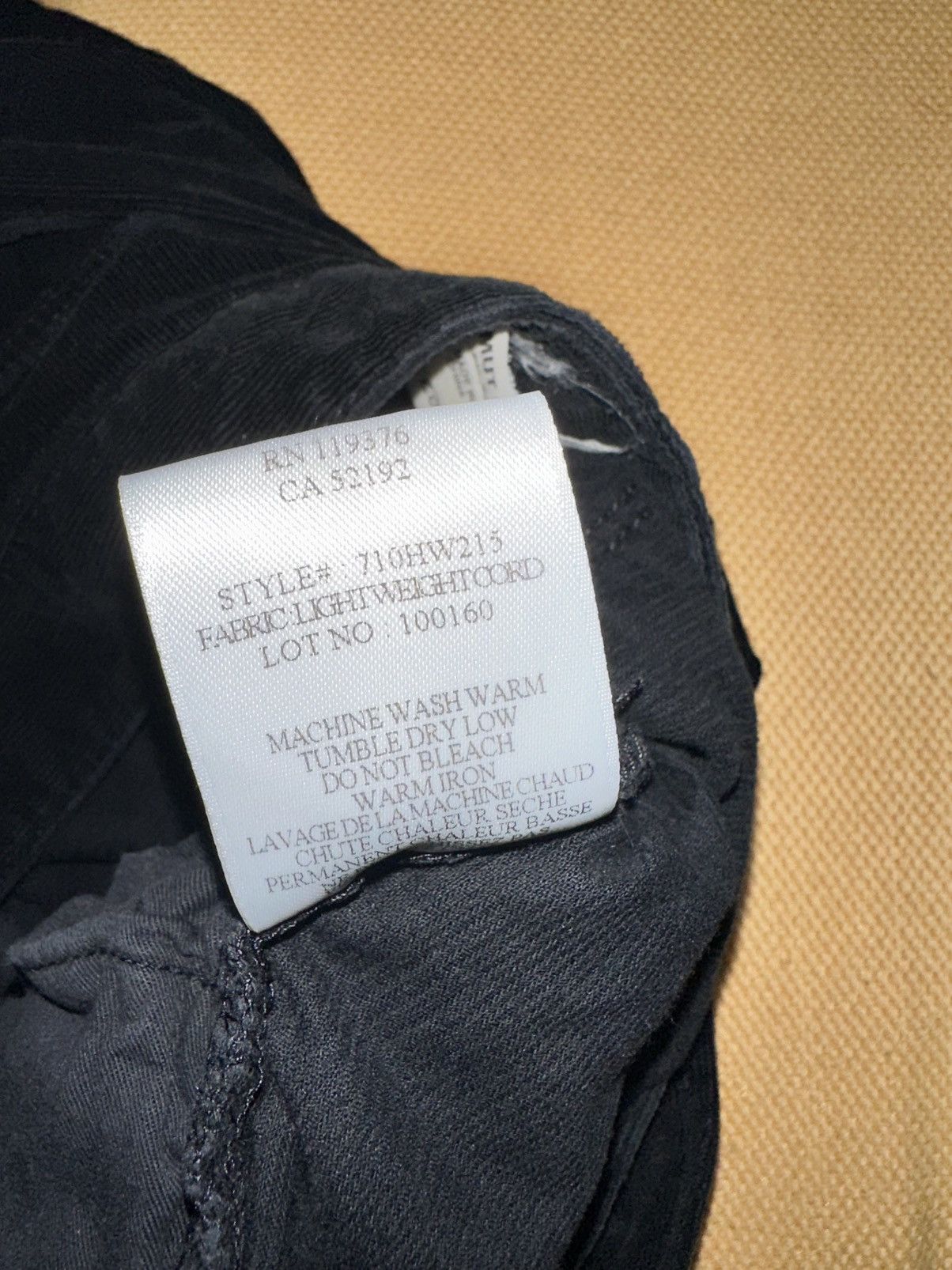 Helmut Lang Helmut Lang 2008-2015 Corduroy Pants Size US 29 - 6 Thumbnail
