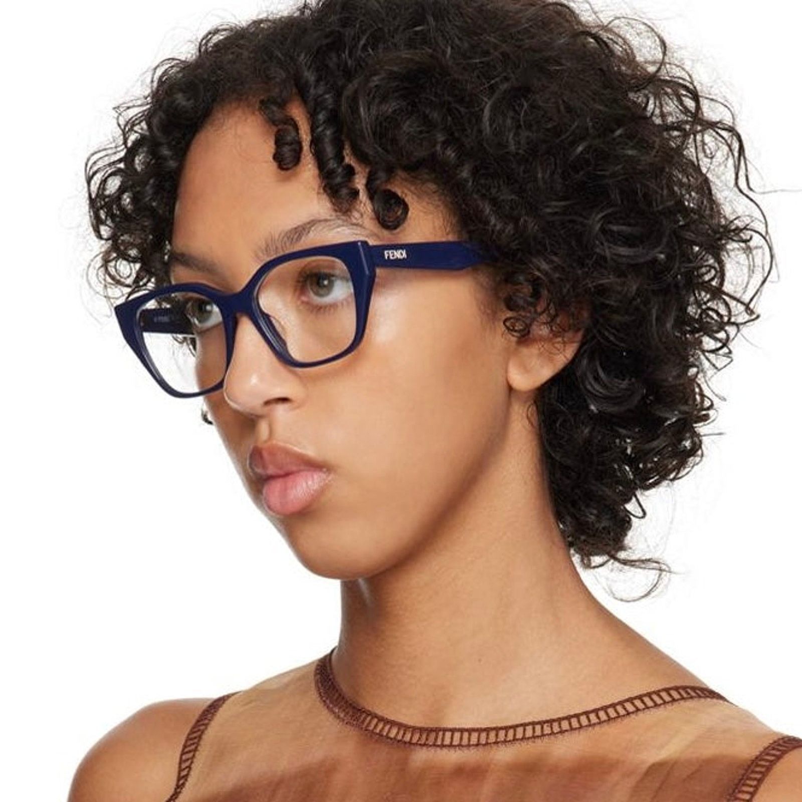 Fendi New, FENDI Eyeglasses FE50001I 090 Authentic Size ONE SIZE - 2 Thumbnail